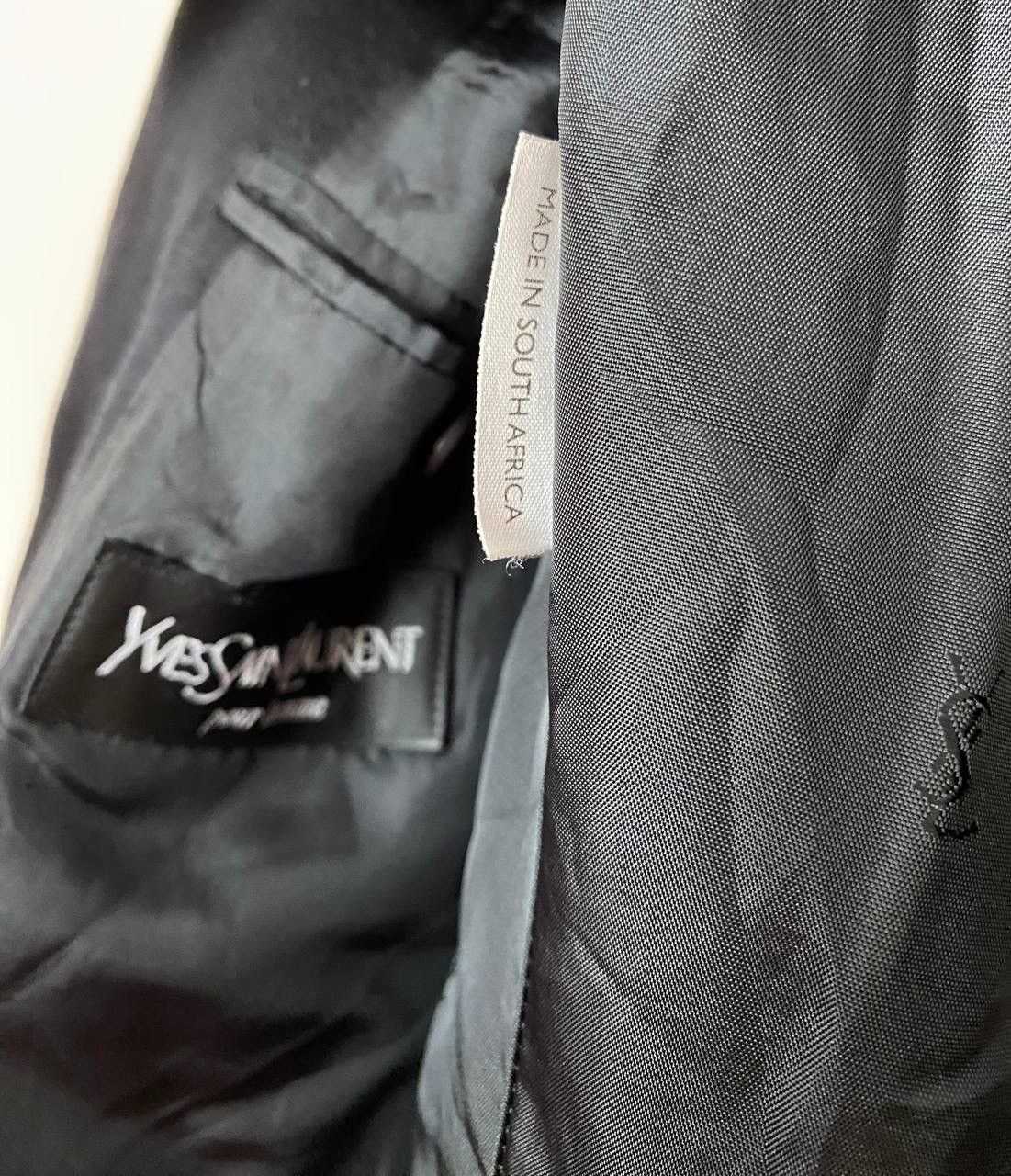 Yves Saint Laurent Vintage Yves Saint Laurent Single Breasted Blazer Jacket YSL Size 48R - 9 Thumbnail