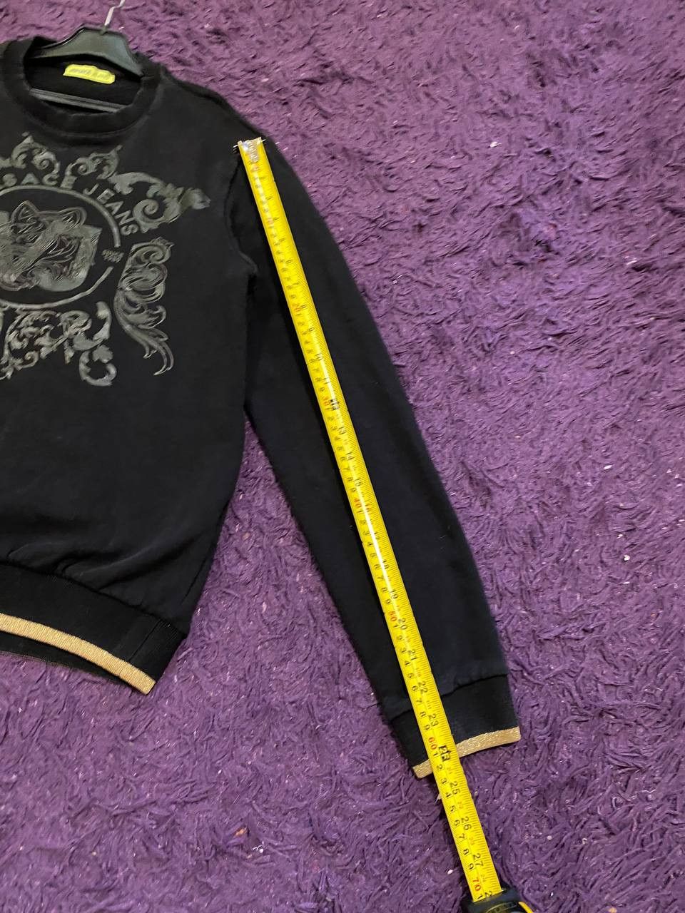 Versace Jeans Couture Vintage VERSACE JEANS COUTURE Medusa Embroidered Sweatshirt Size S / US 4 / IT 40 - 8 Thumbnail