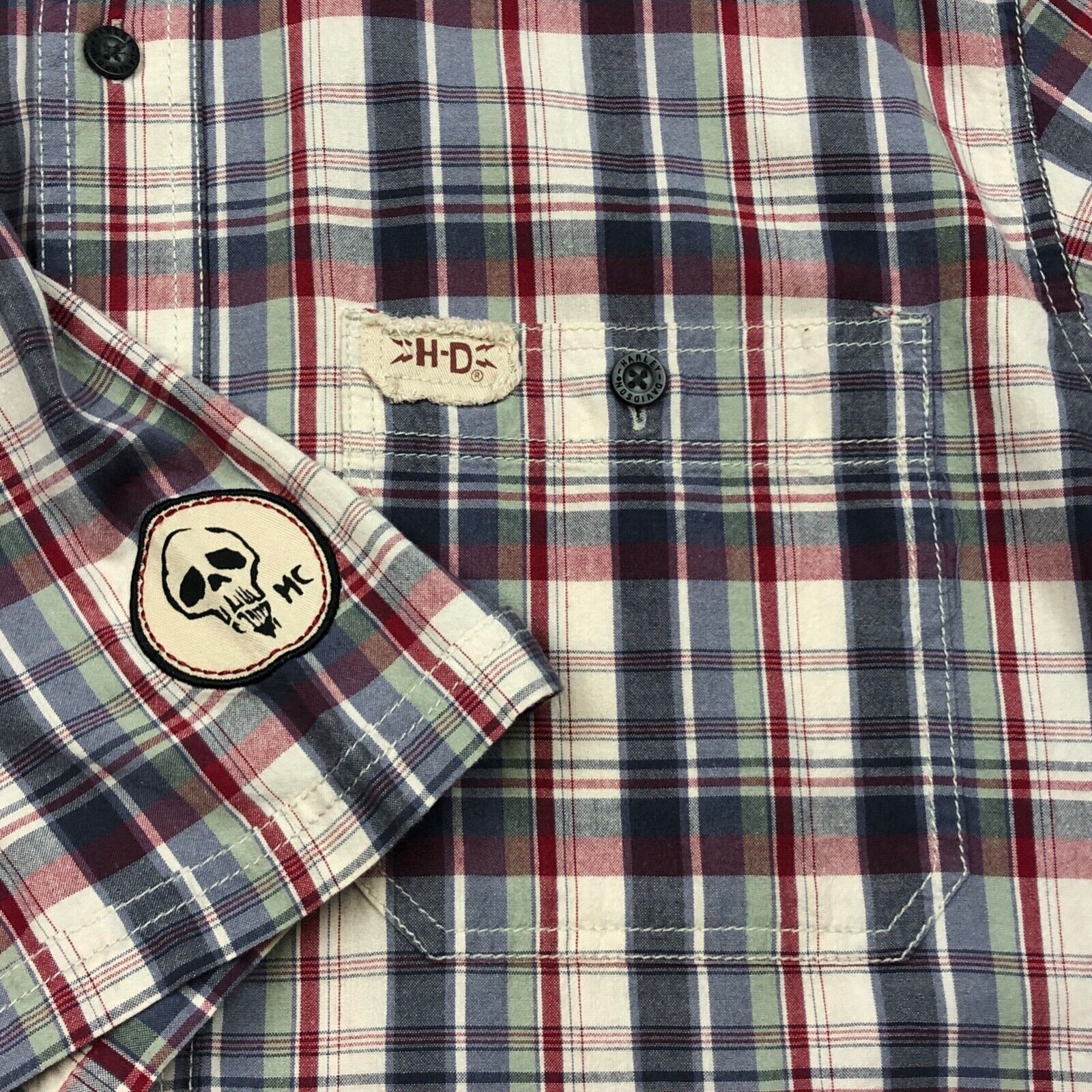 Harley Davidson 2014 Harley Davidson Motorcycles Skull Plain Shirt Size XL Size US XL / EU 56 / 4 - 3 Thumbnail
