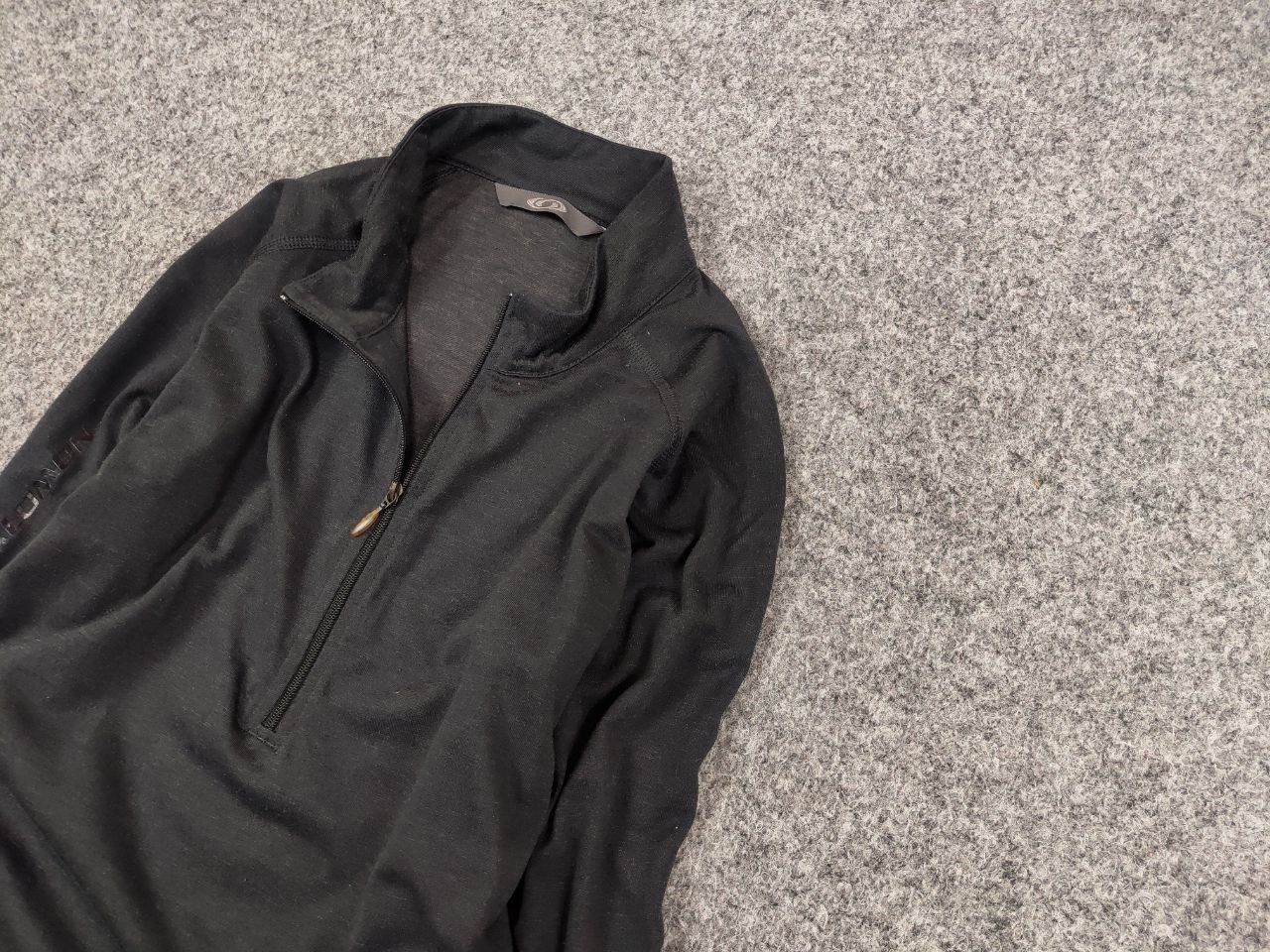 Salomon Vintage 00's Salomon smart skin Light Long Sleeve 1/3 Zip Size US M / EU 48-50 / 2 - 4 Thumbnail