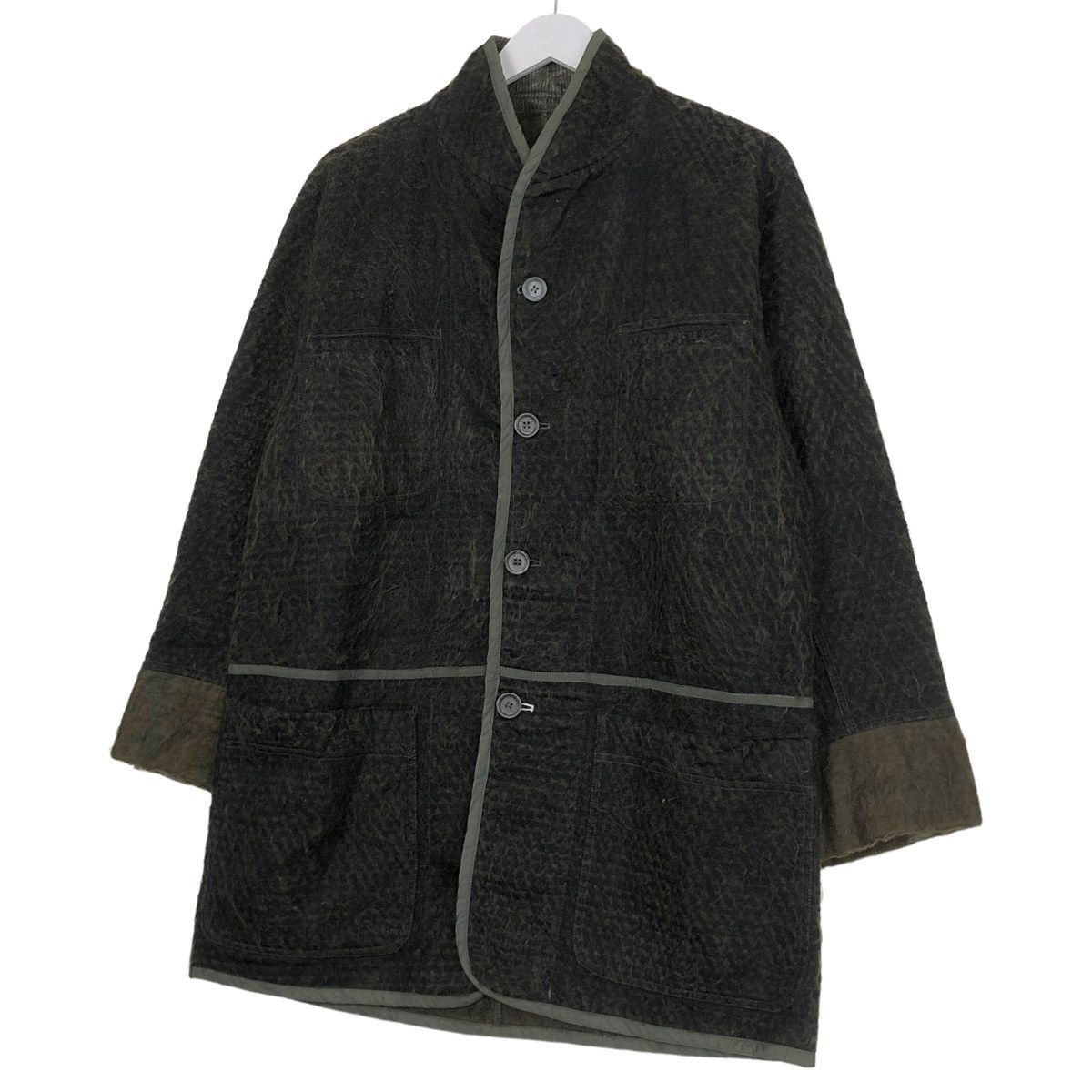 Marithe + Francois Girbaud × Vintage 💥80s MFG MOHAIR CLASSIC BUTTON JACKET Size US M / EU 48-50 / 2 - 2 Thumbnail