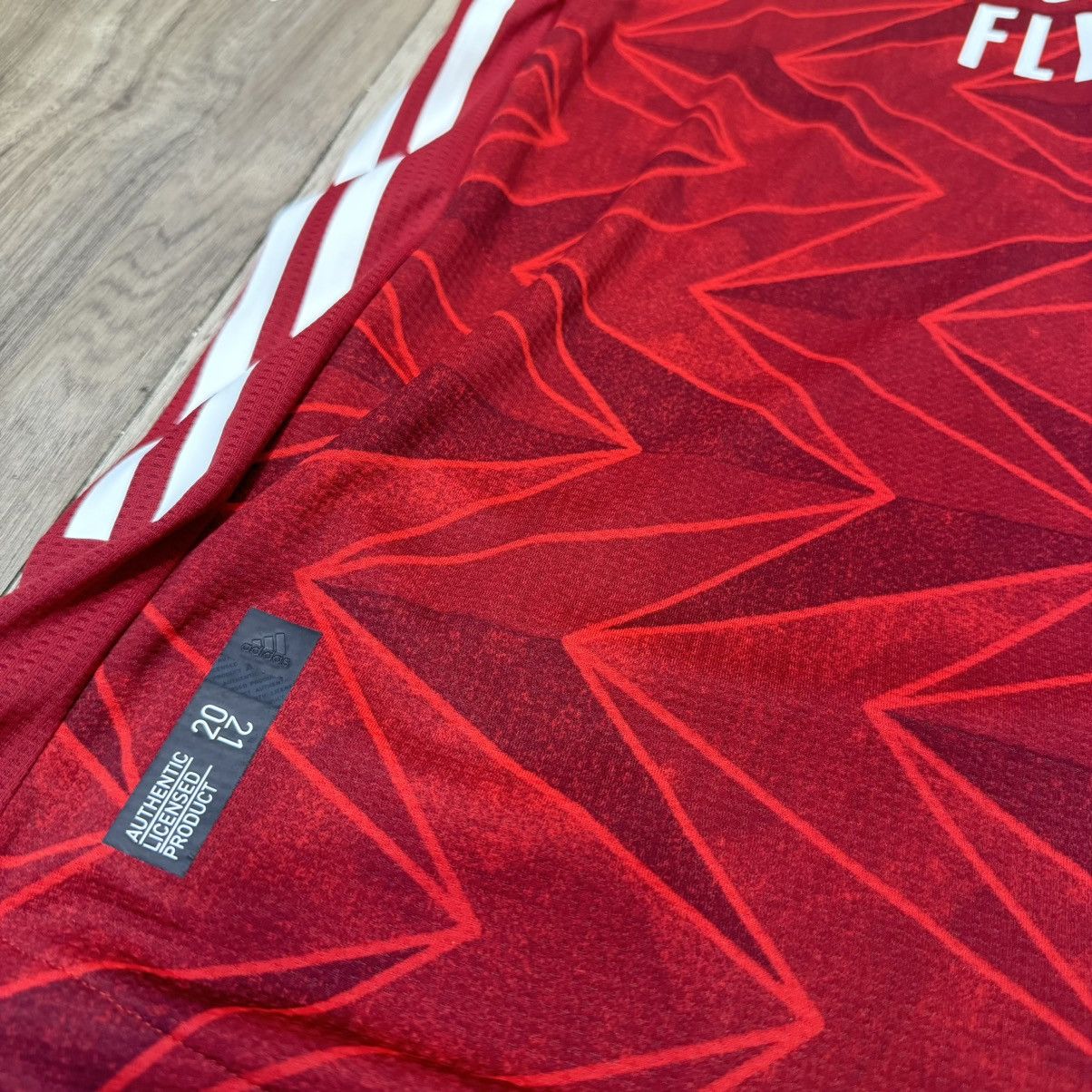 Adidas Arsenal 20/21 player issue home shirt #14 Aubameyang Size US XL / EU 56 / 4 - 7 Thumbnail