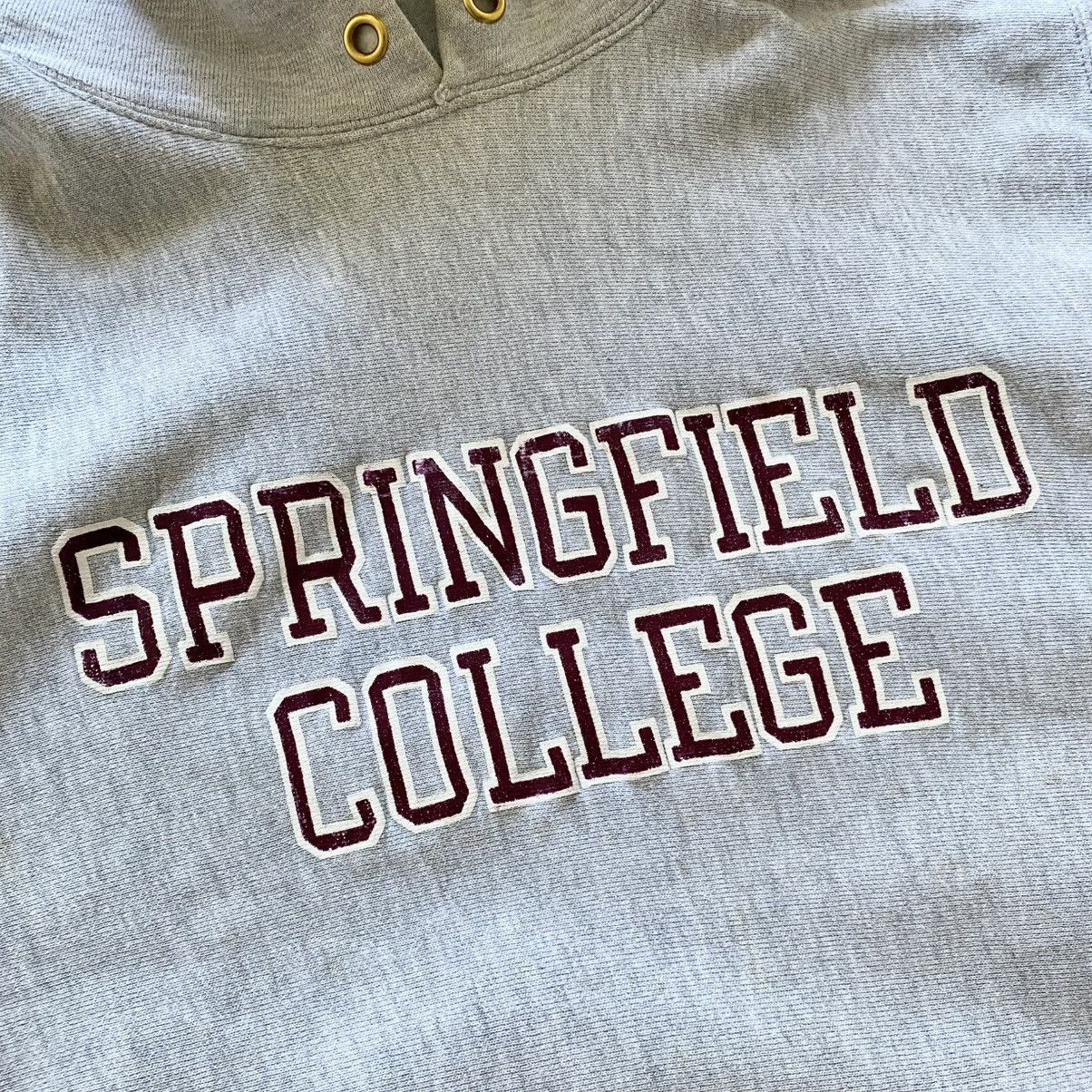 Champion 80s Champion Reverse Weave Springfield College Vtg Hoodie Size US XL / EU 56 / 4 - 5 Thumbnail