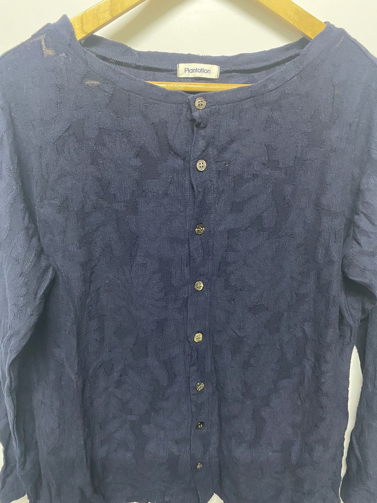 Issey Miyake × Japanese Brand Issey Miyake Plantation Long sleeve button up shirts Size L / US 10 / IT 46 - 9 Thumbnail