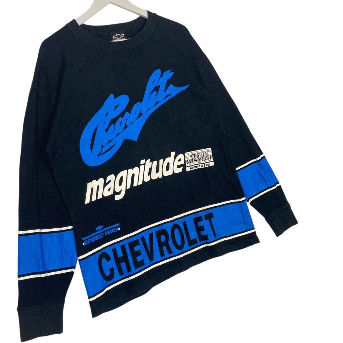 Other Vintage Chevrolet Big Printed Logo Blue/Black Size L Size US L / EU 52-54 / 3 - 3 Thumbnail