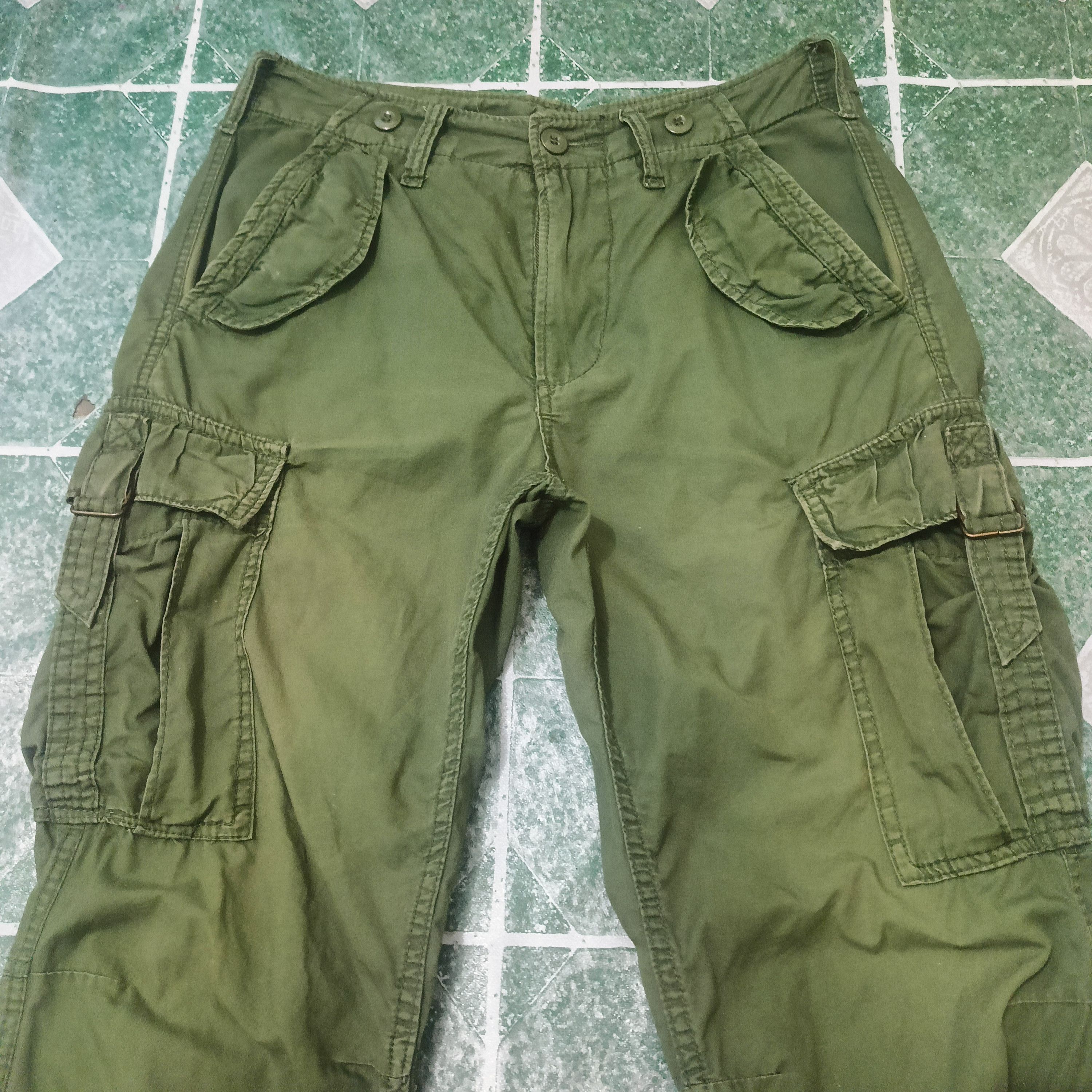Japanese Brand Vintage Military Bondage Cargo Pants Size US 32 / EU 48 - 2 Thumbnail