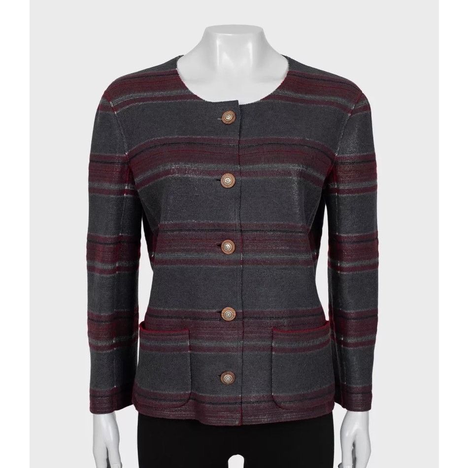 Chanel NWOT Chanel Dallas Cashmere Collarless Jacket - FR46/3XL Size XL / US 12-14 / IT 48-50 - 5 Thumbnail