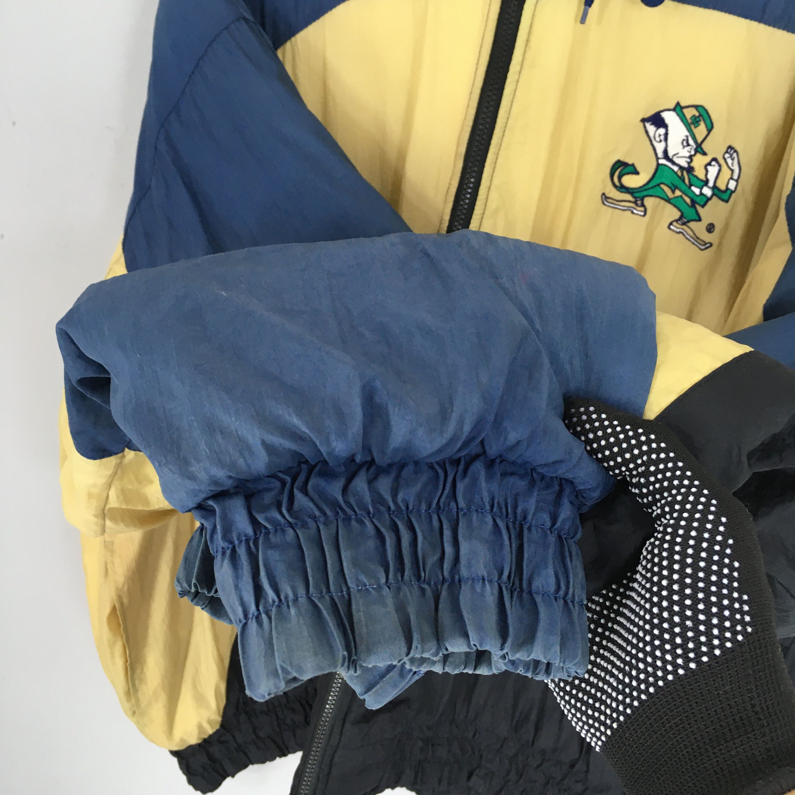 Chalk Line × Vintage Vintage Notre Dame Fighting Irish NCAA Jacket XXLarge Size US XXL / EU 58 / 5 - 4 Thumbnail