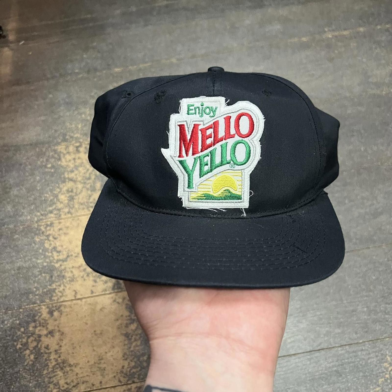 Other vintage enjoy mello yello snap back hat 90s OS Size ONE SIZE - 1 Thumbnail