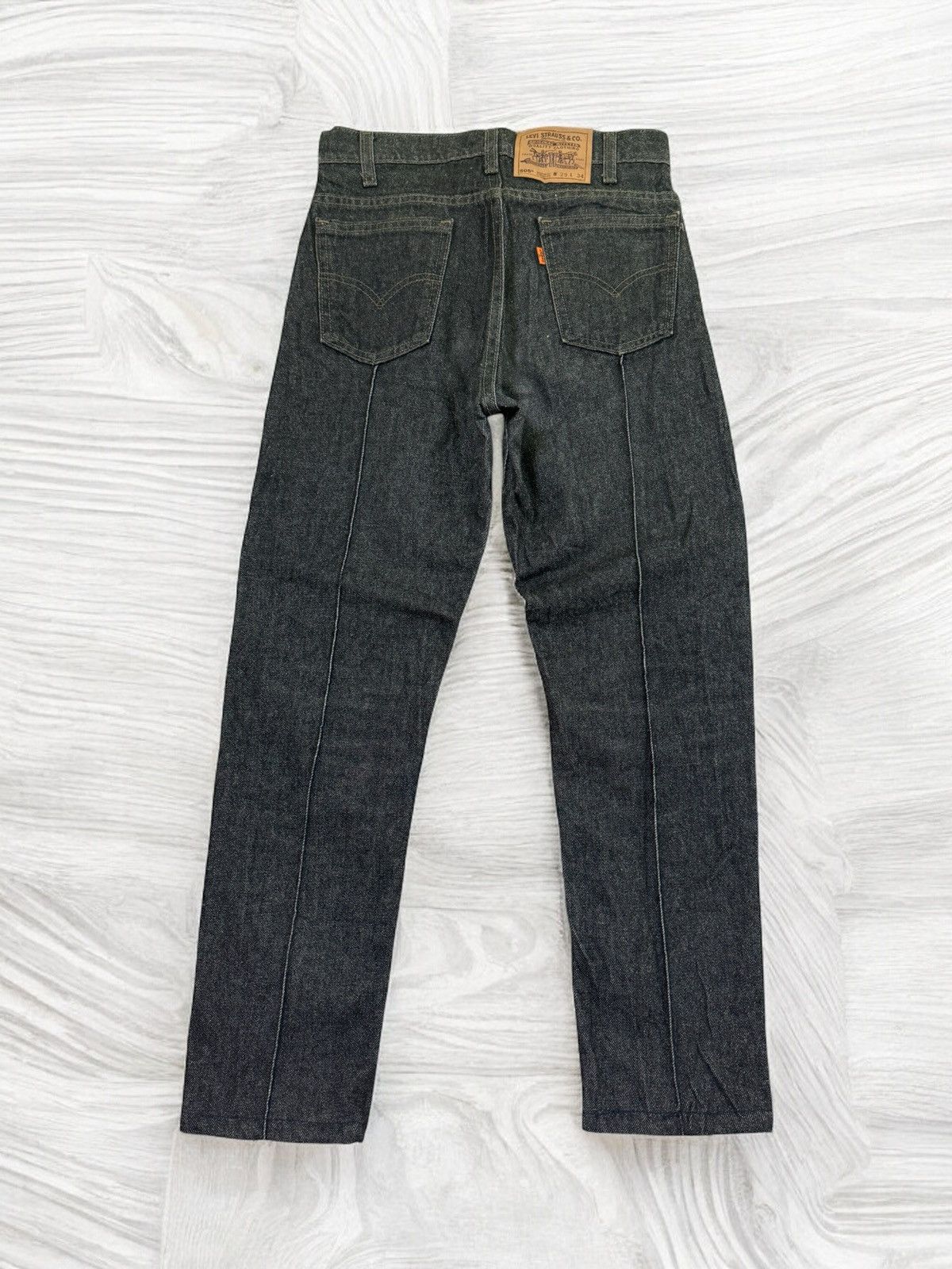 Levi's Vintage 90s Levis 505 Orange Tab Regular Fit Denim Jeans Size US 28 / EU 44 - 2 Thumbnail