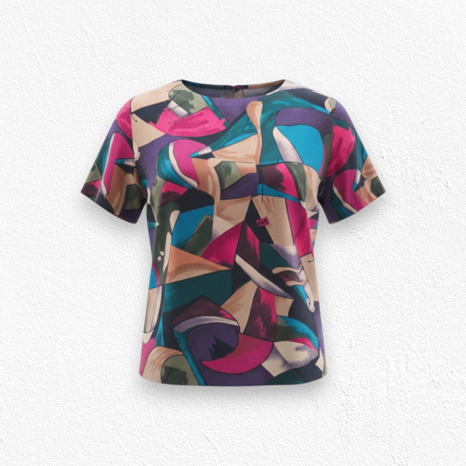 Other Alfred Dunner Abstract Print Blouse Late 90s Size 14 Size XL / US 12-14 / IT 48-50 - 1 Thumbnail