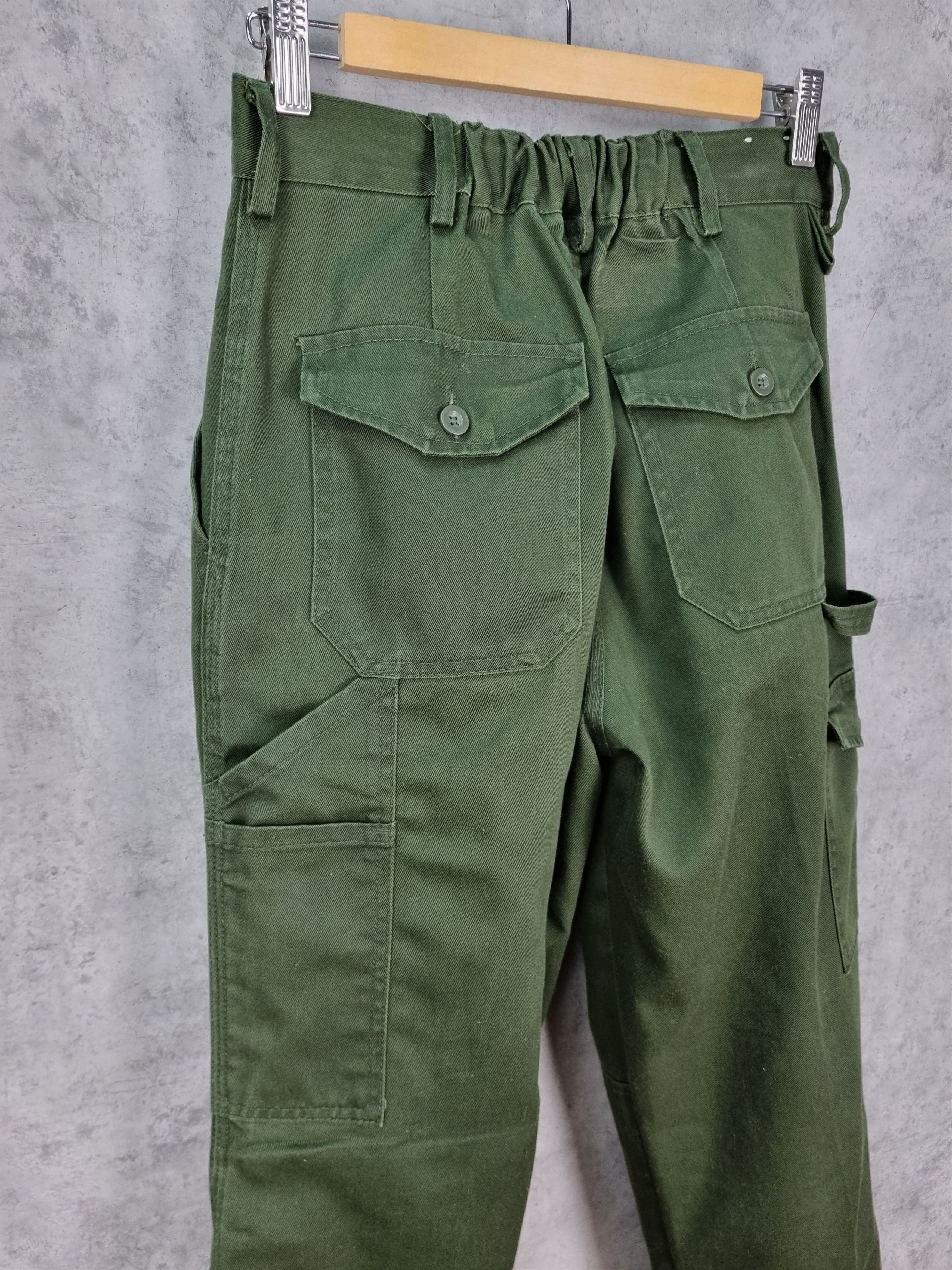Dickies 90s Dickies Double Knees Cargo Carpenter Military Pants Size US 28 / EU 44 - 9 Thumbnail
