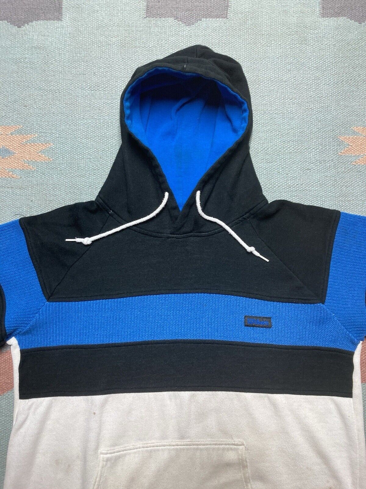 Vintage × Wilson 80s pullover hoodie Wilson tri tone stained distress grung S Size US S / EU 44-46 / 1 - 6 Thumbnail