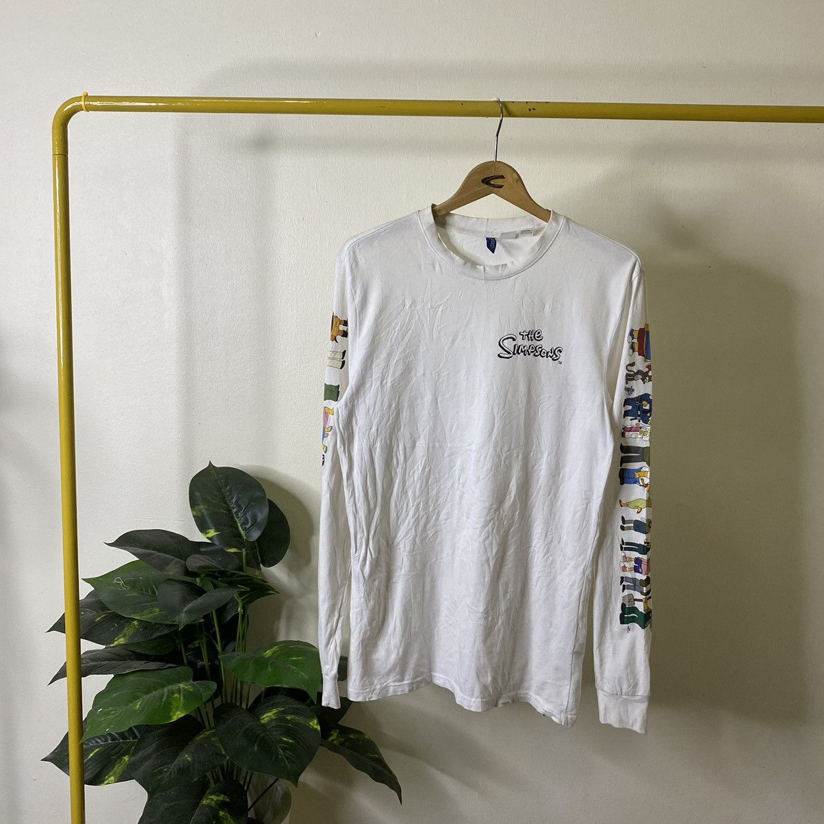 The Simpsons H&M x The Simpsons Cartoon Collaboration LS Tee Size US M / EU 48-50 / 2 - 1 Thumbnail