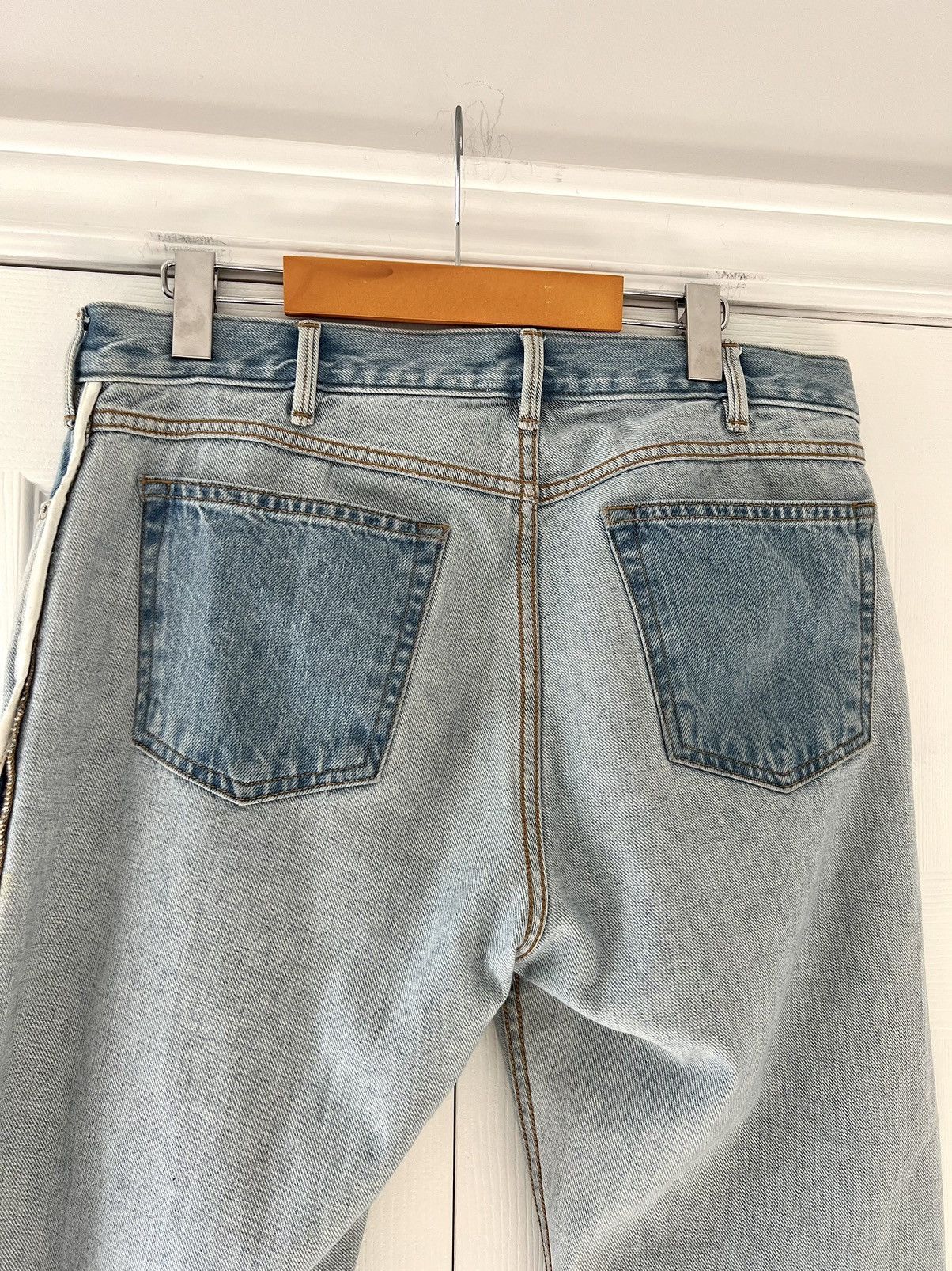 Helmut Lang Helmut Lang 1999 Reissue Inside Out Jeans Size US 32 / EU 48 - 6 Thumbnail