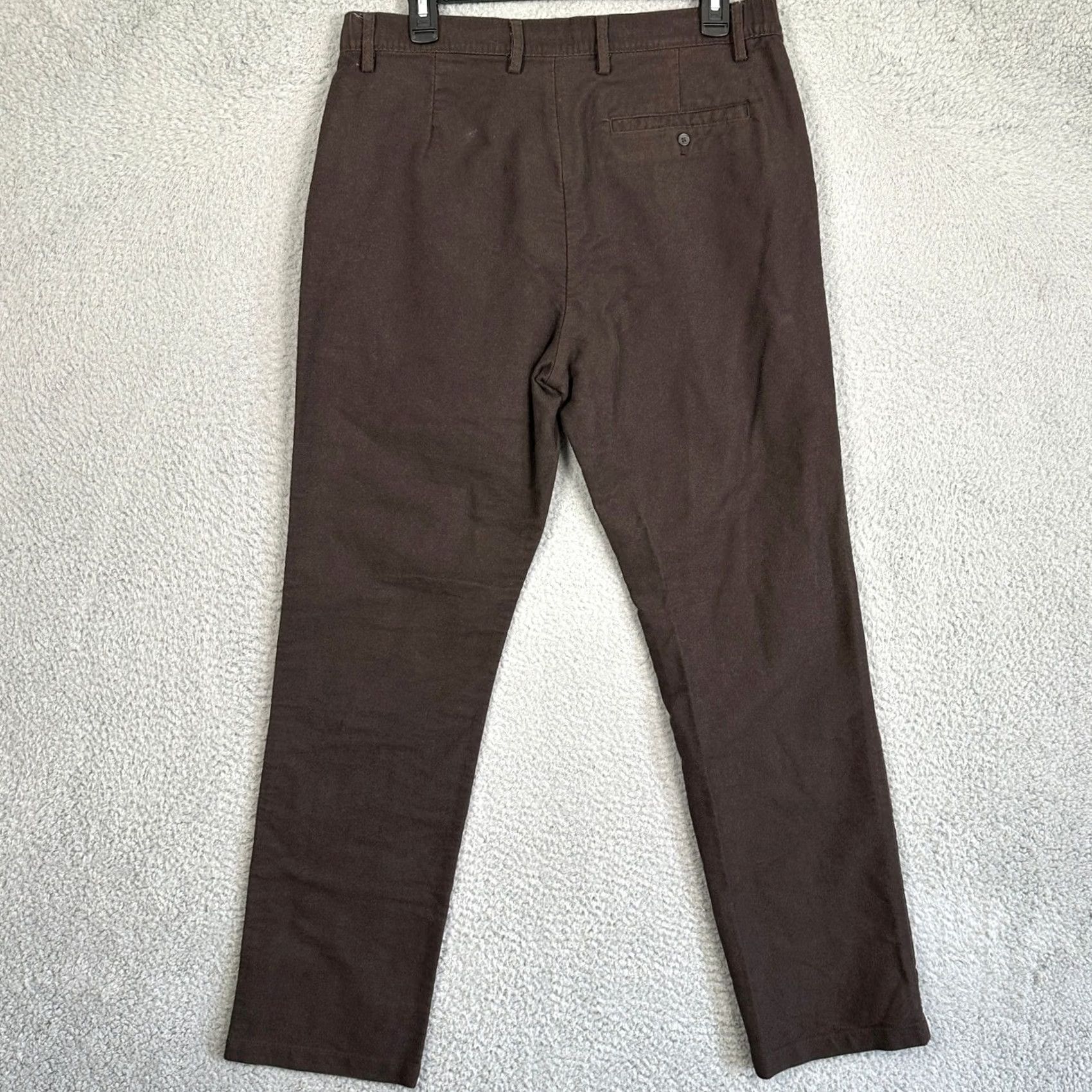 Old Navy Old Navy Chino Pants Mens Medium Brown Straight Casual Workwear All Season 32x31 Slass? Size US 32 / EU 48 - 2 Thumbnail