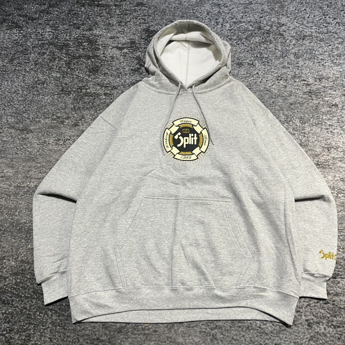Split Vintage Y2K Split Skateboard Grunge Hoodie Sweatshirt Large Size US L / EU 52-54 / 3 - 3 Thumbnail