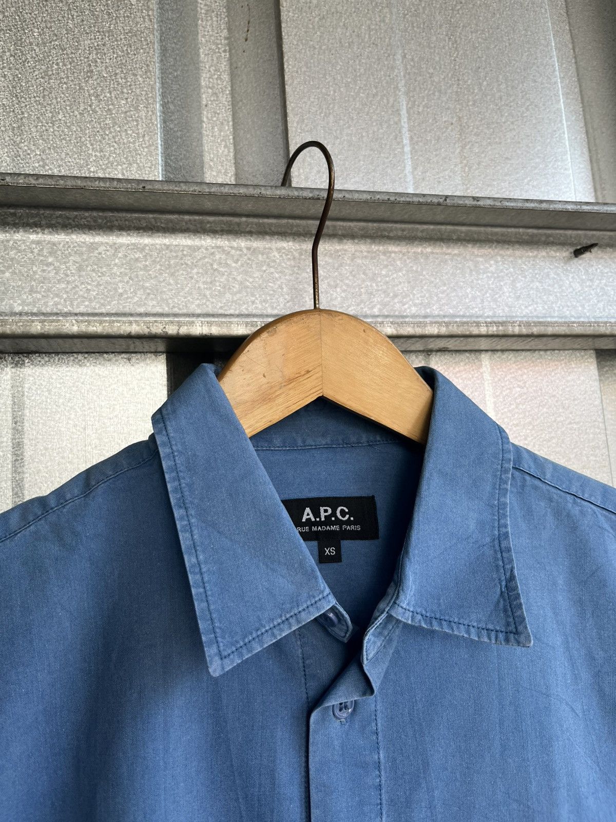 A.P.C. a.p.c short sleeve button shirt /cdg/kapital/isseymiyake Size US S / EU 44-46 / 1 - 4 Thumbnail