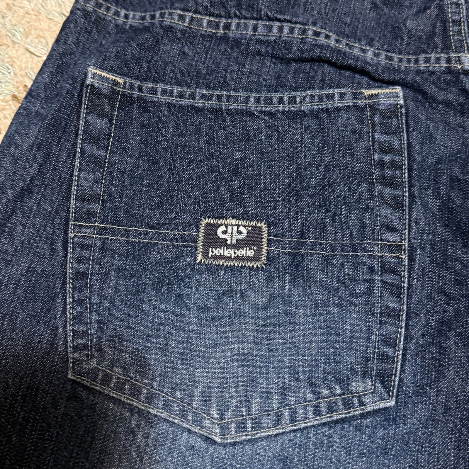 Pelle Pelle Vintage Pelle Pelle Baggy Jeans Size 36x33 90s Y2K Size US 36 / EU 52 - 4 Thumbnail