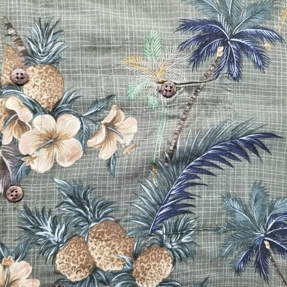 Campia Moda Campia Moda Shirt Men Medium Floral Hawaiian Button Up Rayon Size US M / EU 48-50 / 2 - 4 Thumbnail