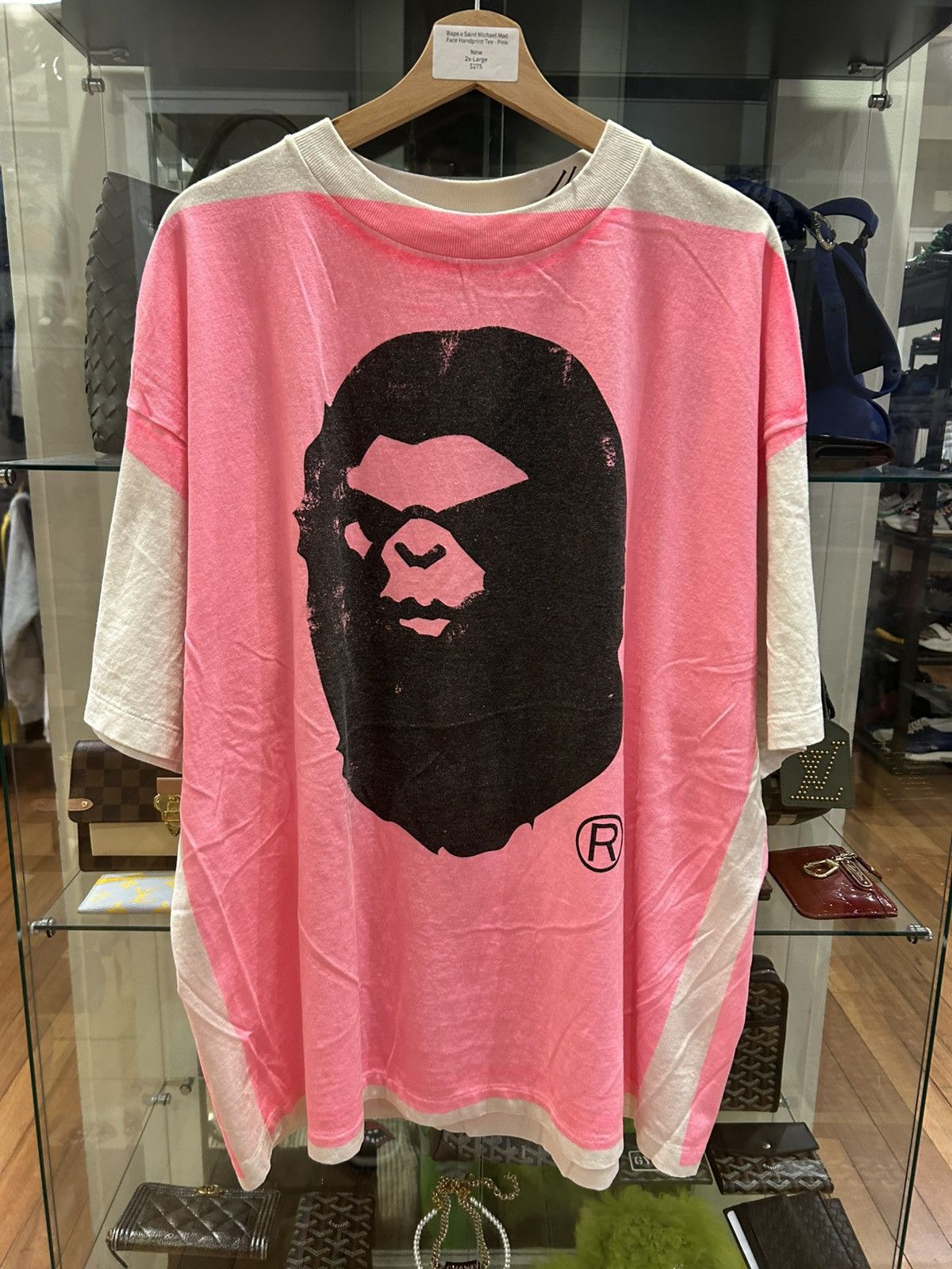 Bape Bape X Saint Michael Ale Head Tee Size US XXL / EU 58 / 5 - 1 Thumbnail