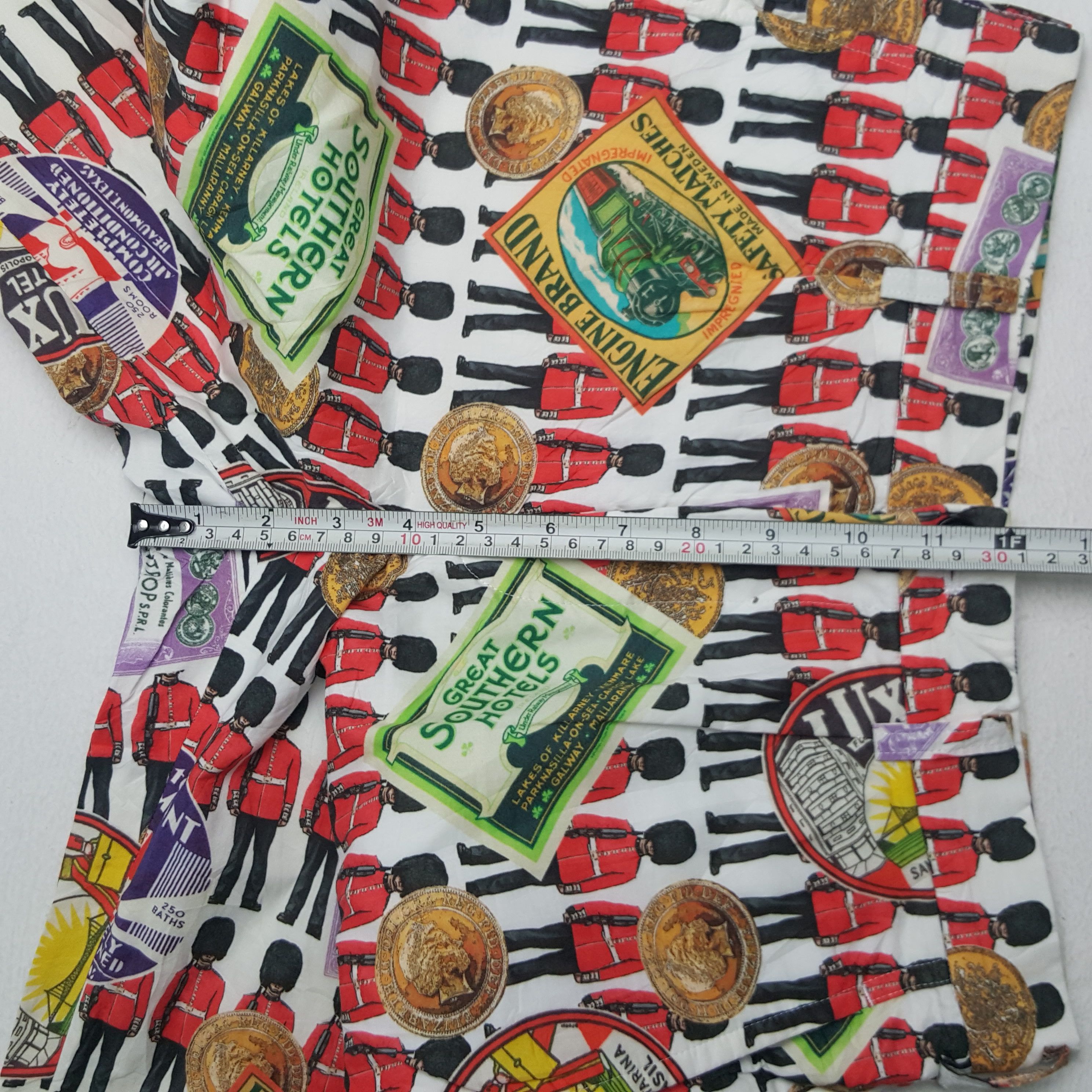 Comme des Garcons × Japanese Brand × Tricot Comme des Garcons Vintage AD2012 Tricot Comme des Garcons All Overprint Pants Size 29" - 10 Thumbnail