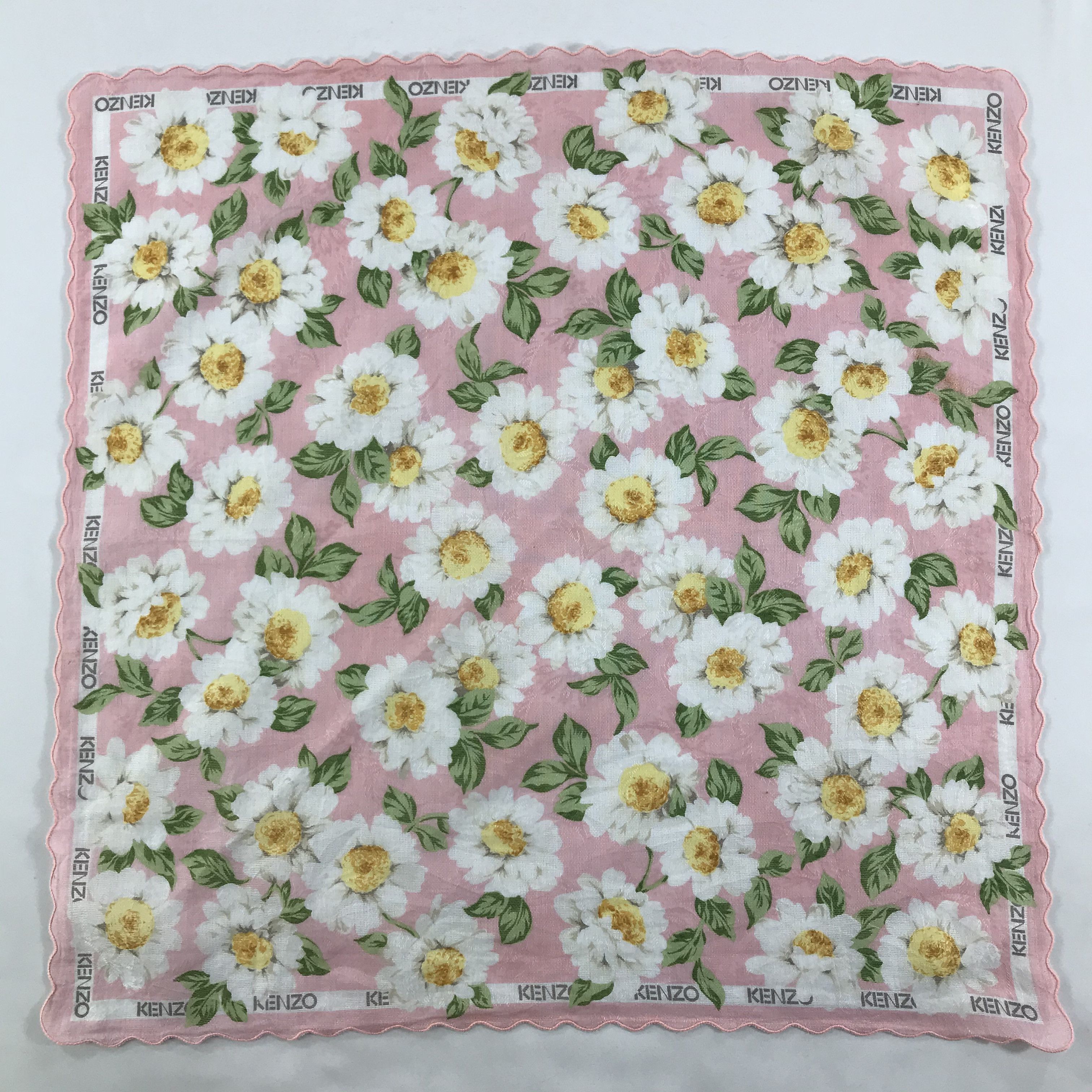 Kenzo × Vintage Kenzo Bandana / Handkerchief / Neckerchief - S1304 Size ONE SIZE - 1 Thumbnail