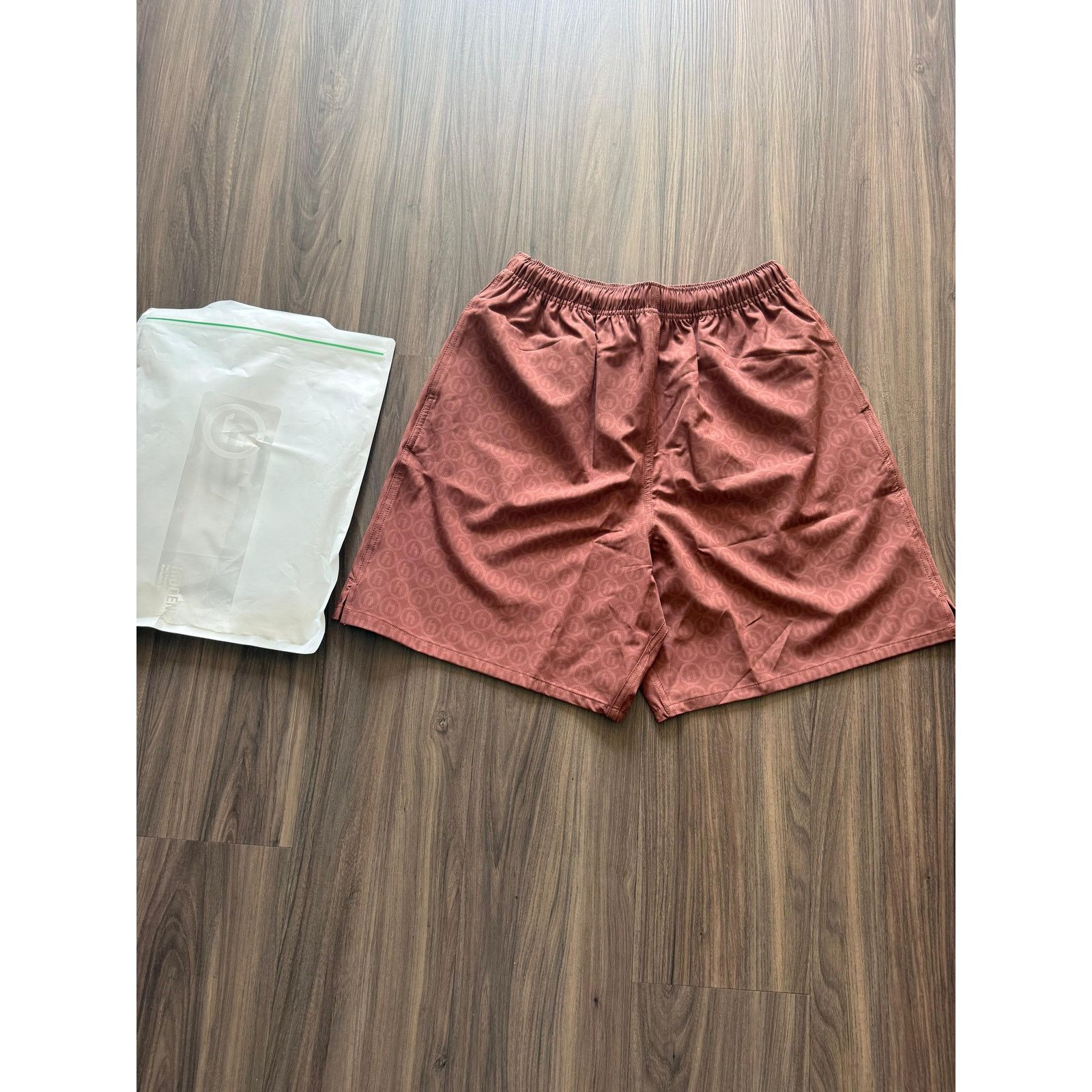 HIDDEN Hidden NY Monogram Boardshort Burnt Orange NWT Size US 28 / EU 44 - 1 Thumbnail