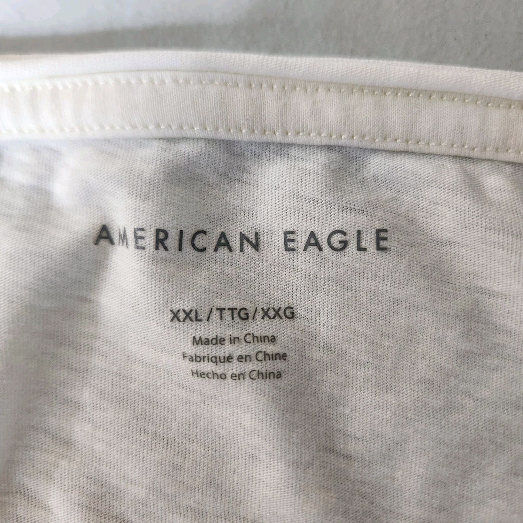 American Eagle Outfitters American Eagle Outfitters Womens Good Times Ahead Ivory Sleeveless Boxy Crop Tee XXL | Plus Size | T-Shirt | Beach, Bohemian, Hippie, Festival | Ivory Size XXL / US 16-18 / IT 52-54 - 5 Thumbnail