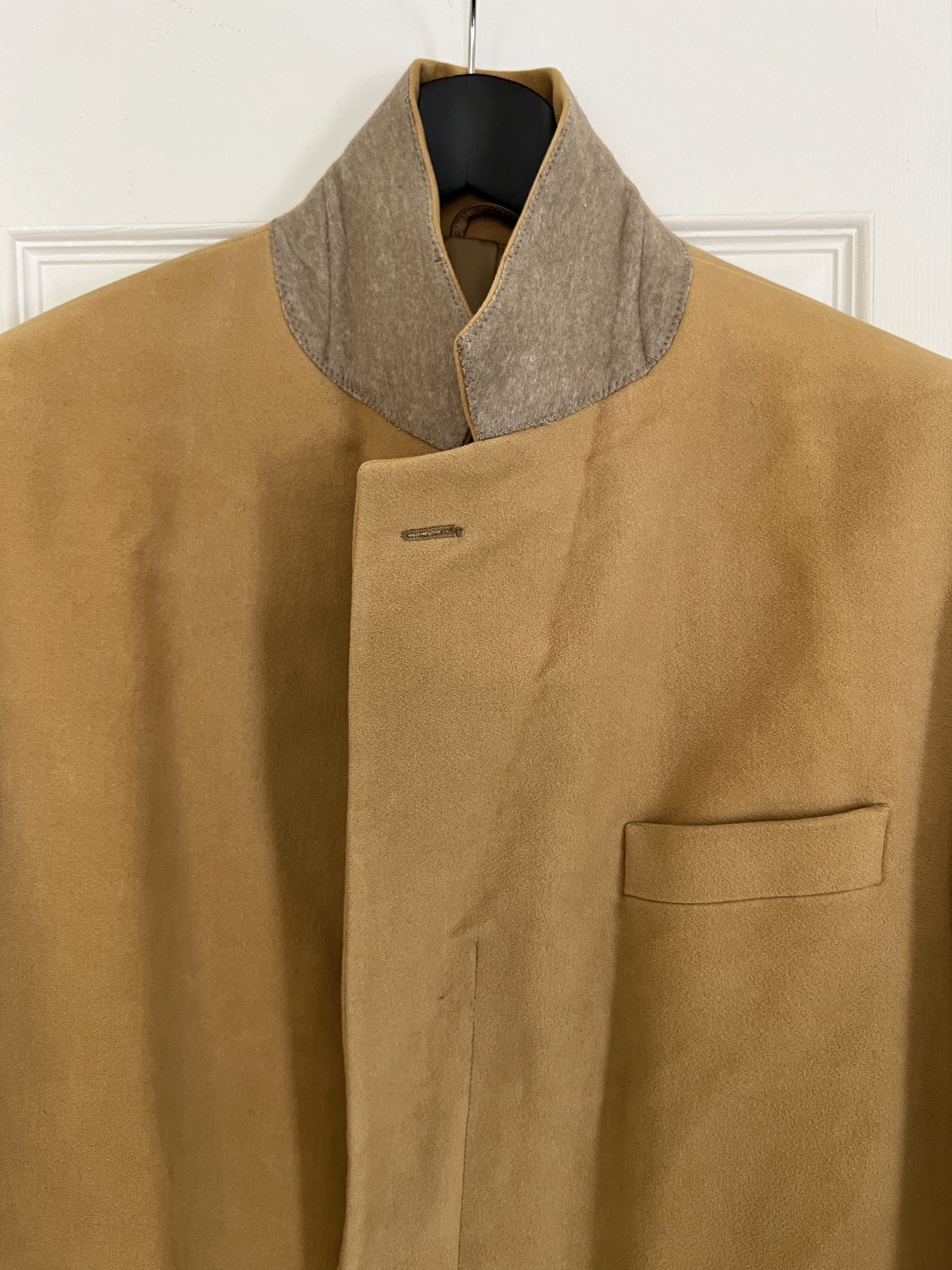 Helmut Lang Vintage Moleskin Chesterfield Archive Size US L / EU 52-54 / 3 - 3 Thumbnail