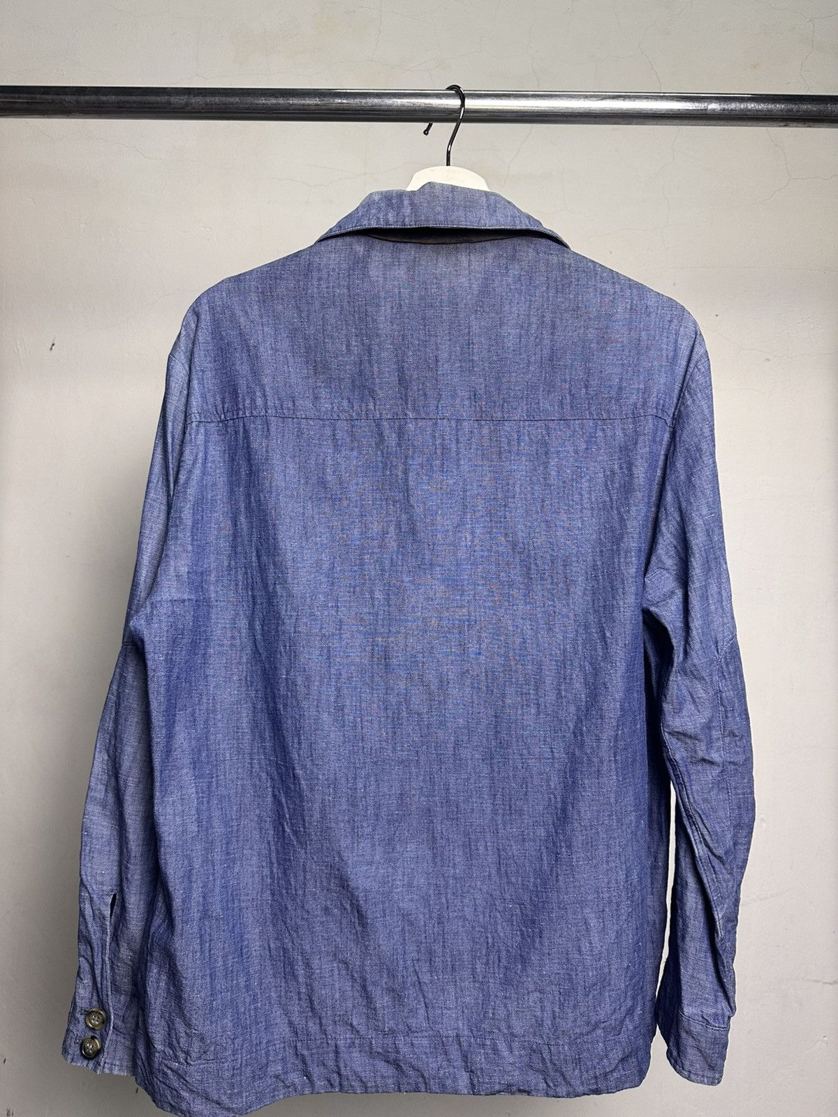 Loro Piana Loro Piana Cotton Boxy Overshirt Jacket Size US S / EU 44-46 / 1 - 14 Thumbnail