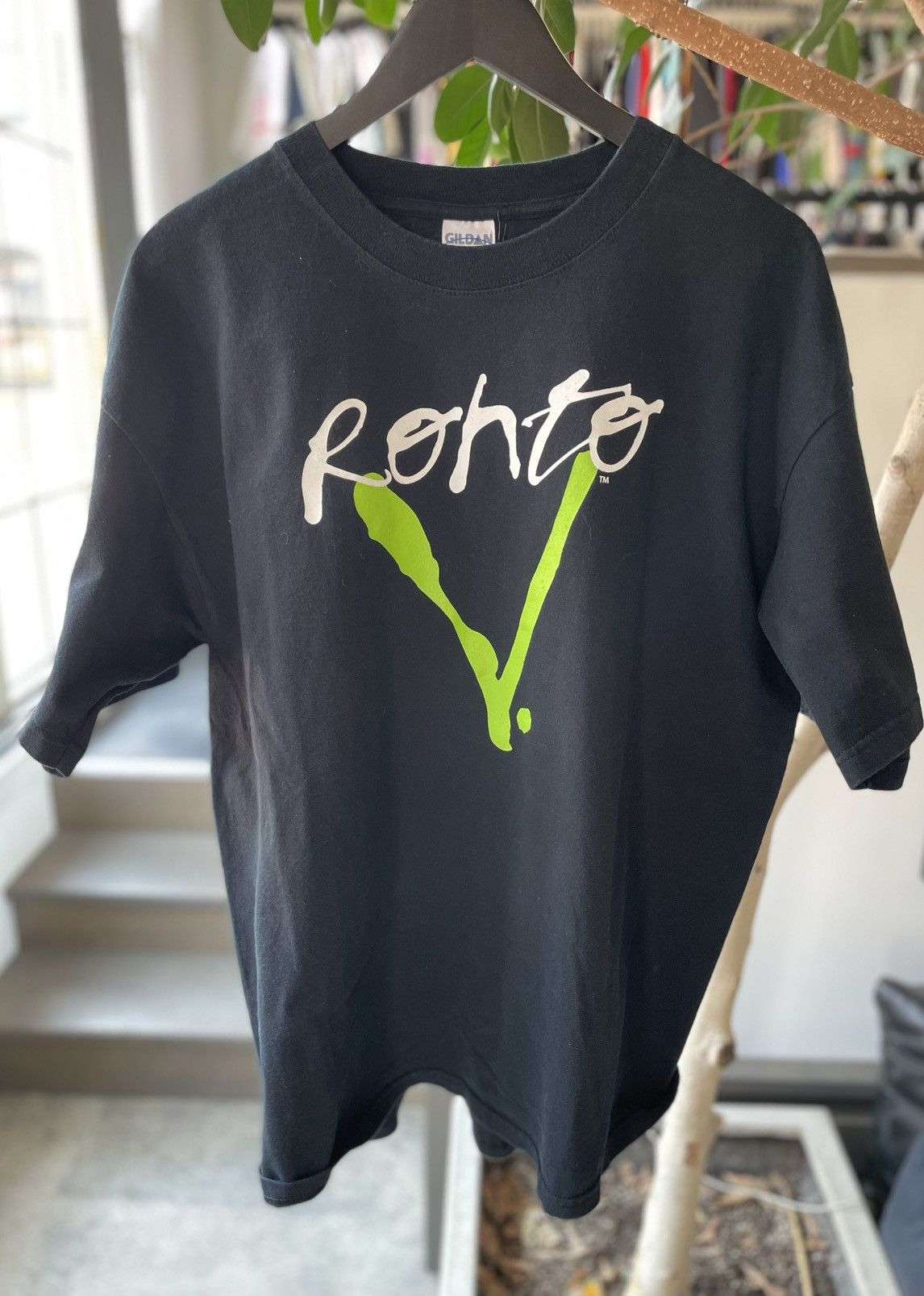 Vintage Y2K Rohto V Eye Drops Stoner Promo Weed Tee Size US XL / EU 56 / 4 - 3 Thumbnail