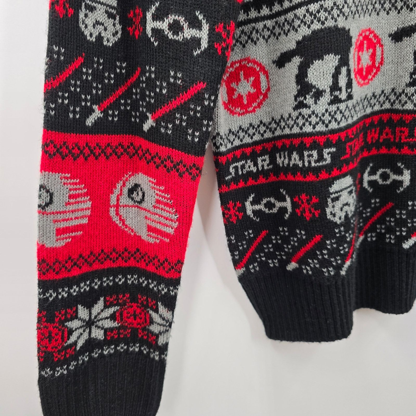 Star Wars Star Wars Black Darth Vader Pullover Sweater M Medium 38-40 Size US M / EU 48-50 / 2 - 7 Thumbnail