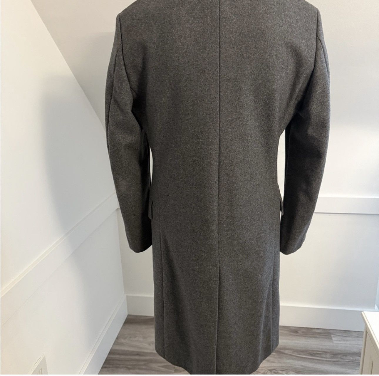Hugo Boss Boss Gray Trench Coat Size US L / EU 52-54 / 3 - 4 Thumbnail