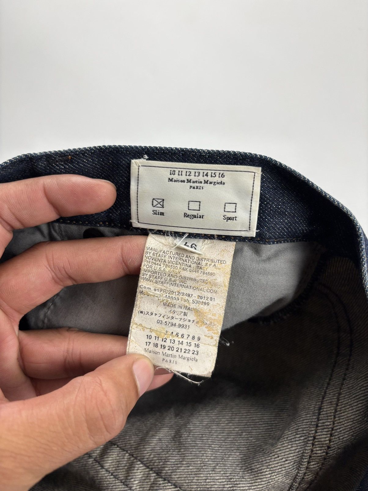 Maison Margiela Maison Margiela Low Rise Denim Jeans Size US 31 - 7 Thumbnail
