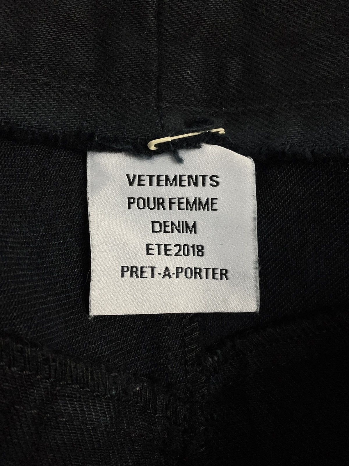 Vetements Vetements S/S'18 Reworked Denim Size US 30 / EU 46 - 10 Thumbnail