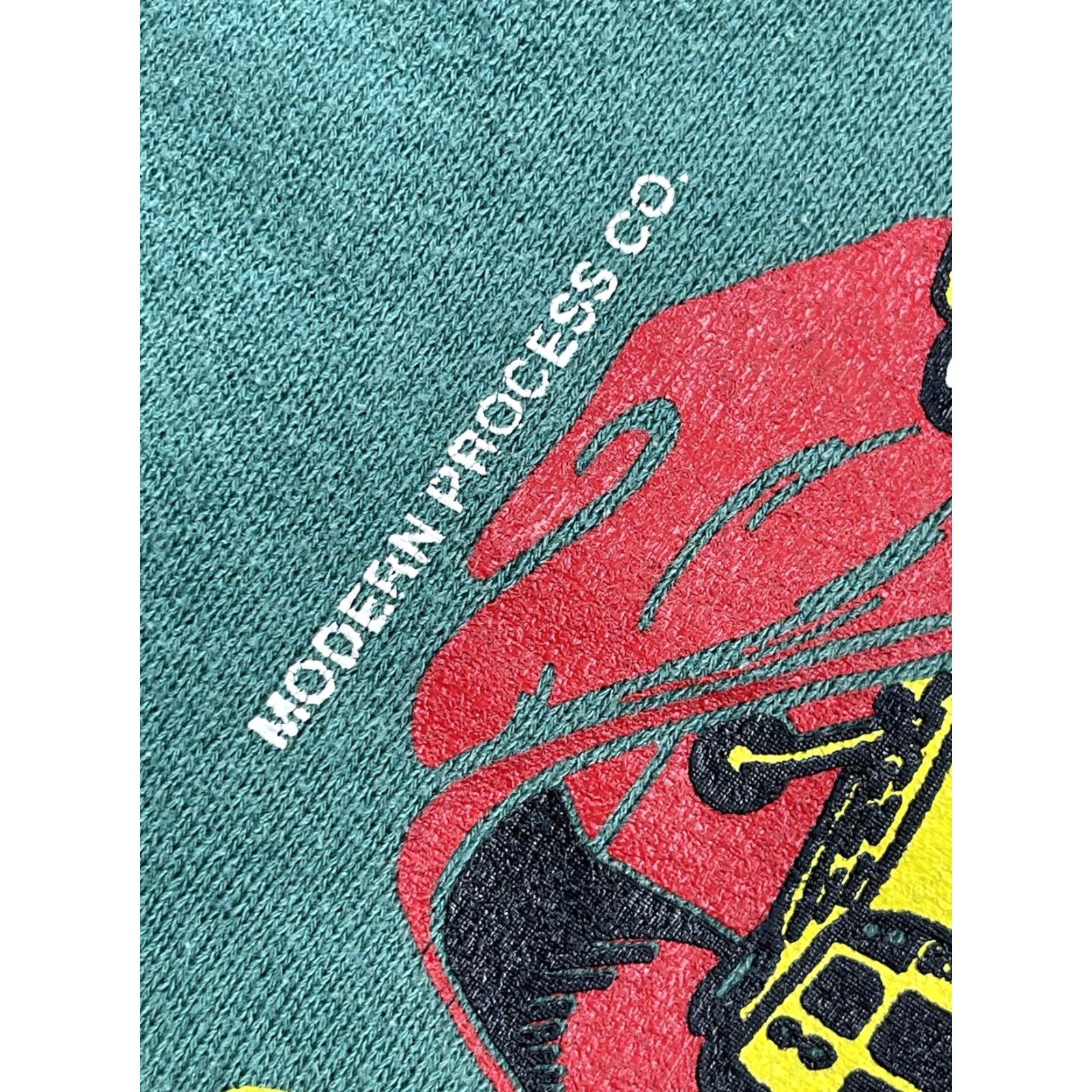 Lee VINTAGE Lee Sweatshirt Crewneck Christmas Santa School Bus North Pole Blue L Mens Size US L / EU 52-54 / 3 - 3 Thumbnail