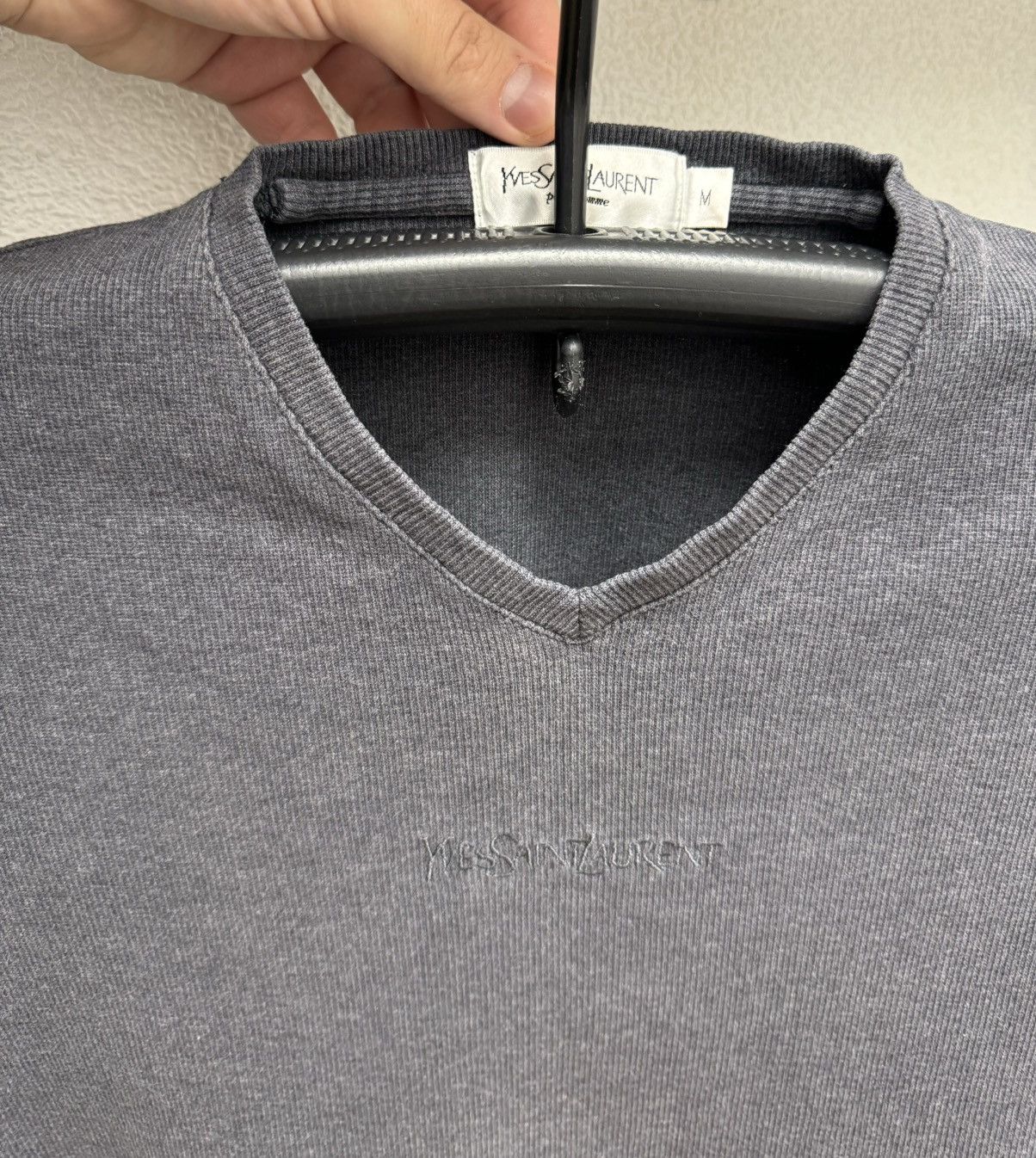 Yves Saint Laurent Yves Saint Laurent YSL men longsleeve M sz Size US M / EU 48-50 / 2 - 2 Thumbnail