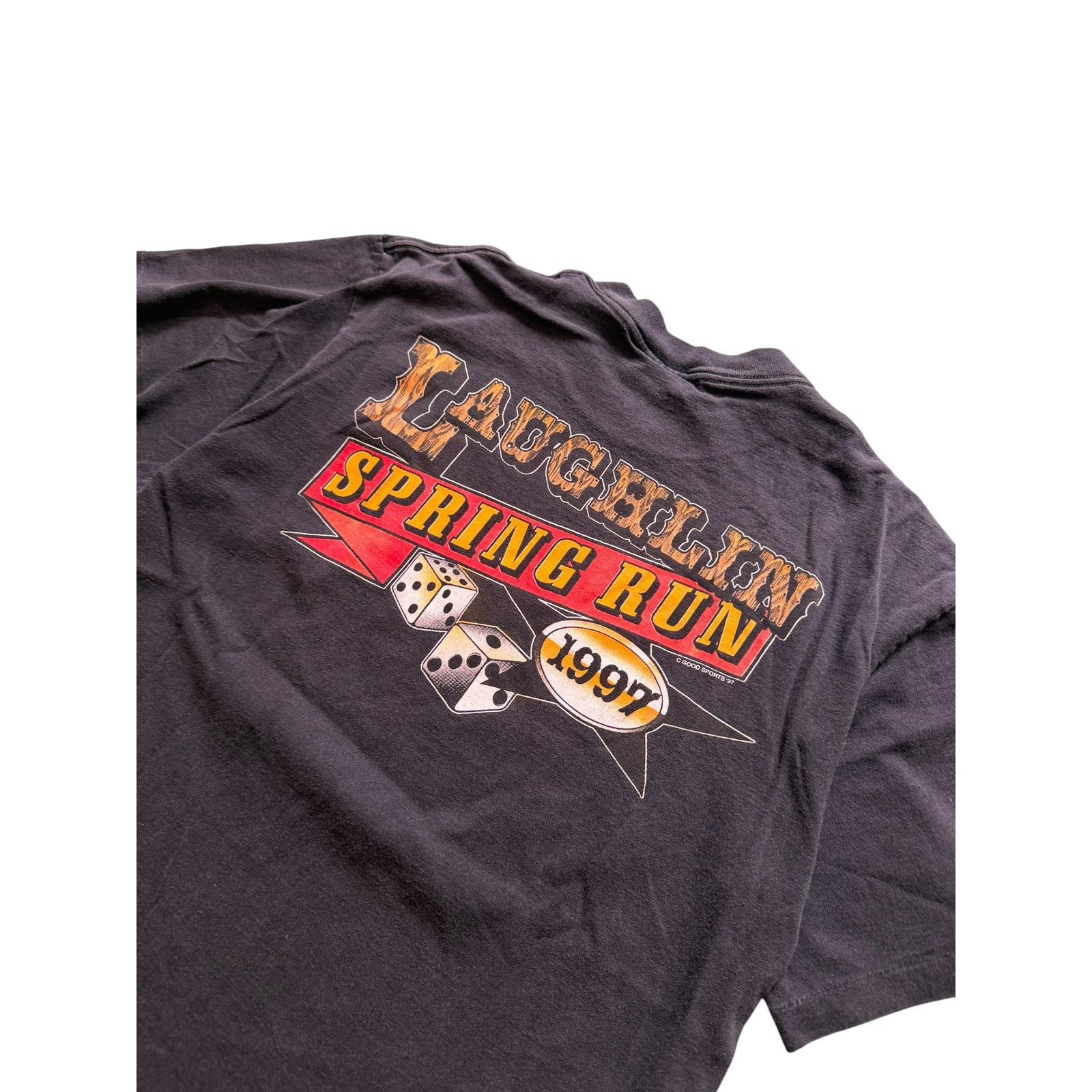 Vintage Vintage Laughlin Spring Run 1997 Bull Skull & Snake Tee Size US L / EU 52-54 / 3 - 5 Thumbnail