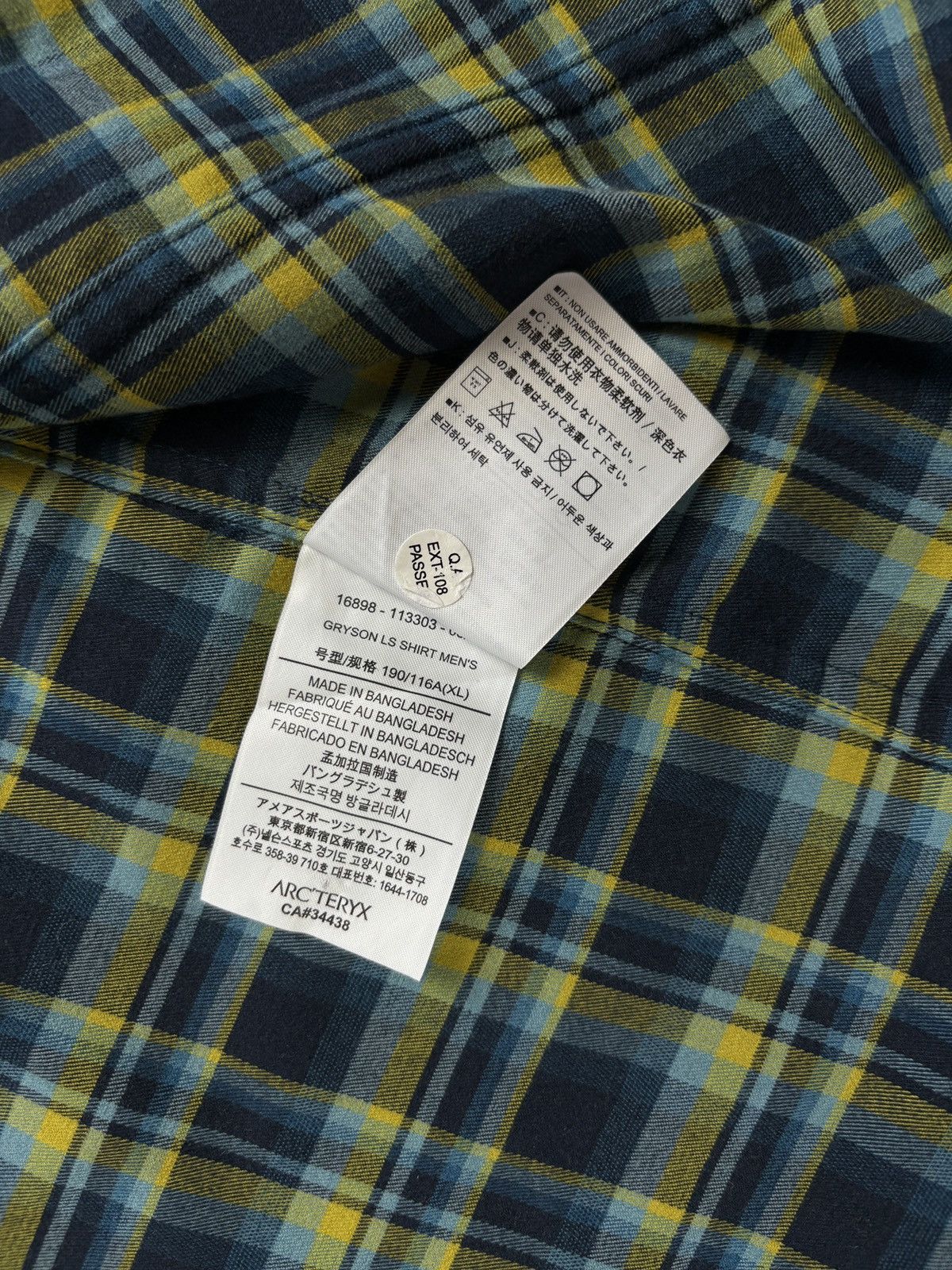 Arc'teryx Arcteryx Grylson Checkered Shirt Outdoor Size US XL / EU 56 / 4 - 14 Thumbnail