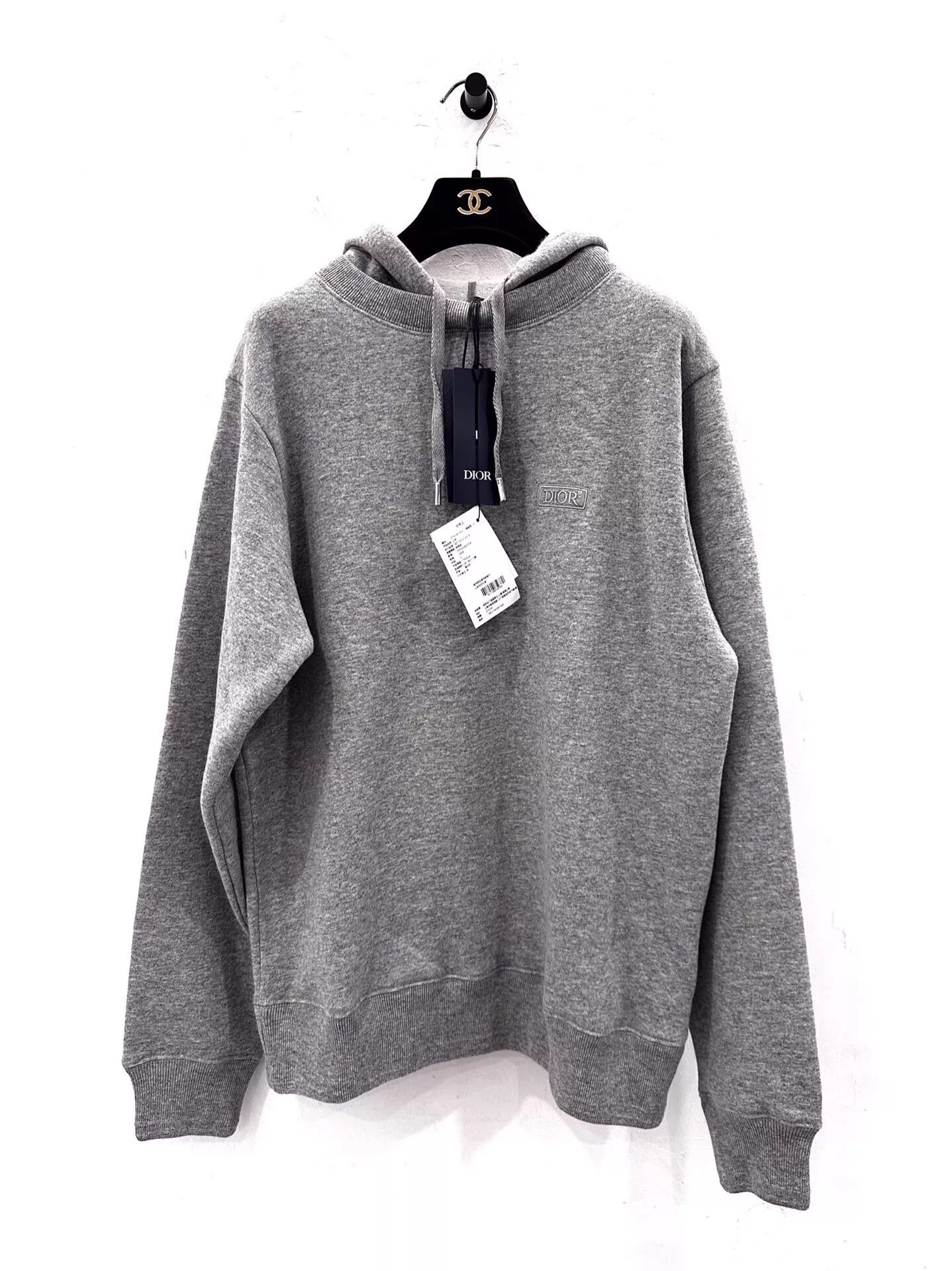 Dior Dior Icons Cashmere Hoodie Men Gray S Size US S / EU 44-46 / 1 - 1 Thumbnail