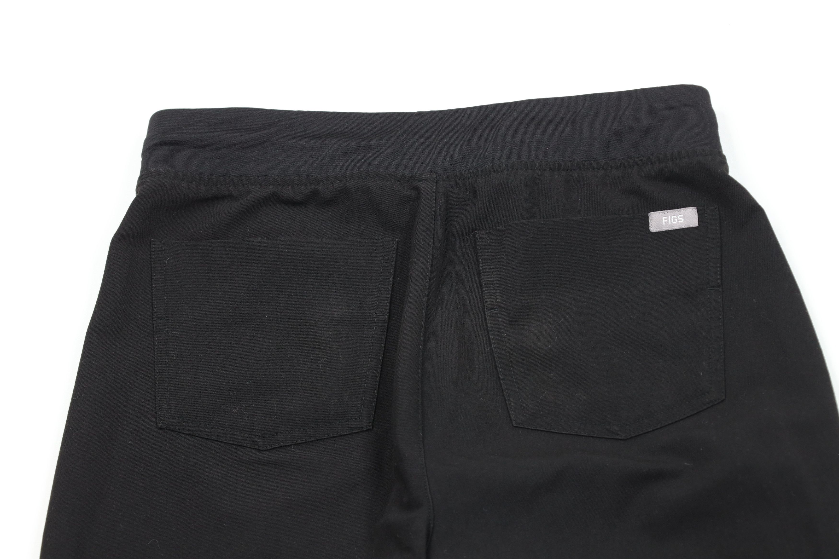 Vintage FIGS Collection Cuffed Nurse Scrubs Joggers Pants Black Size 26" / US 2 / IT 38 - 9 Thumbnail
