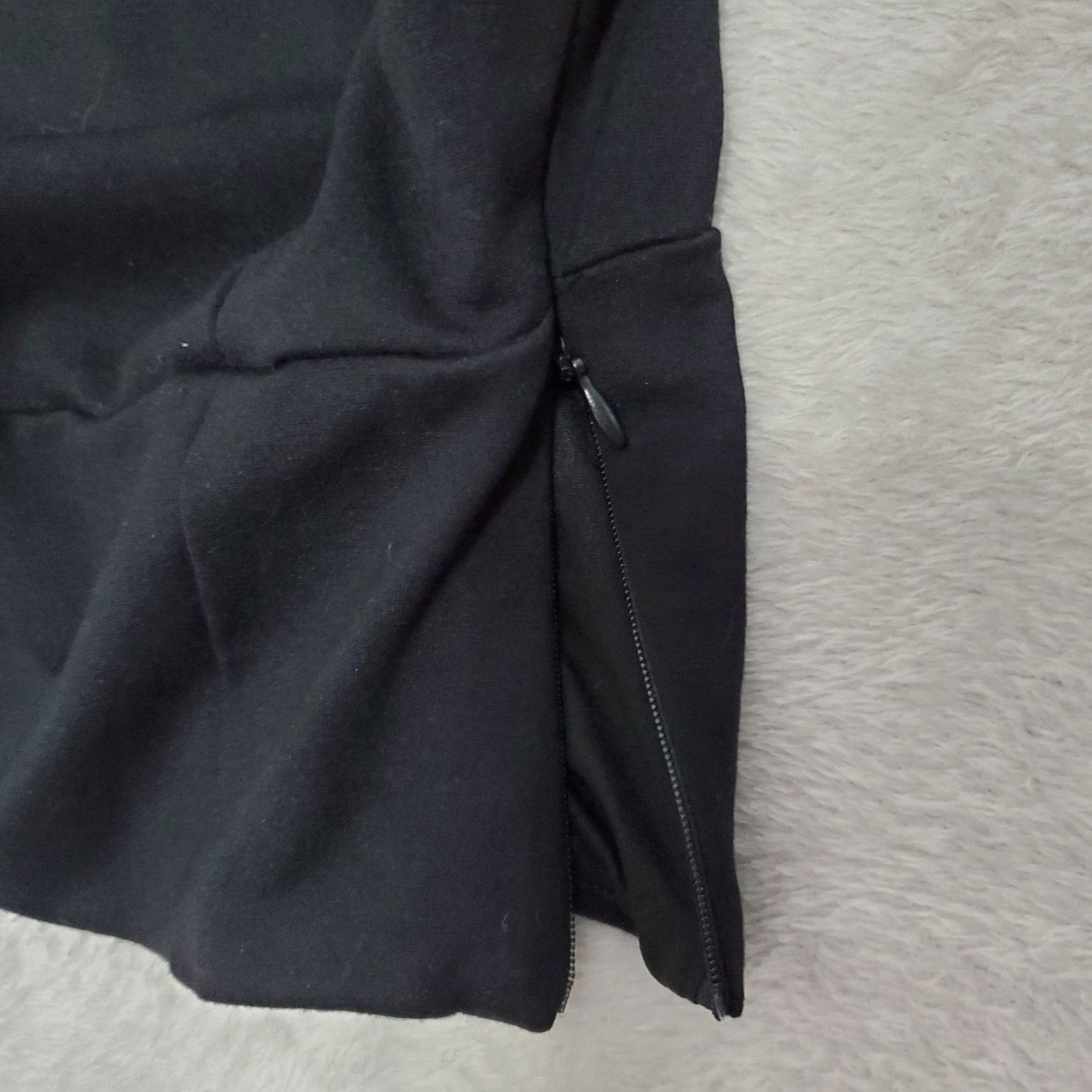 Bailey 44 Bailey 44 Top Women XL Black Cropped Square Neck Rayon Blend Side Zip Stretch Tank Shirt Size XL / US 12-14 / IT 48-50 - 5 Thumbnail