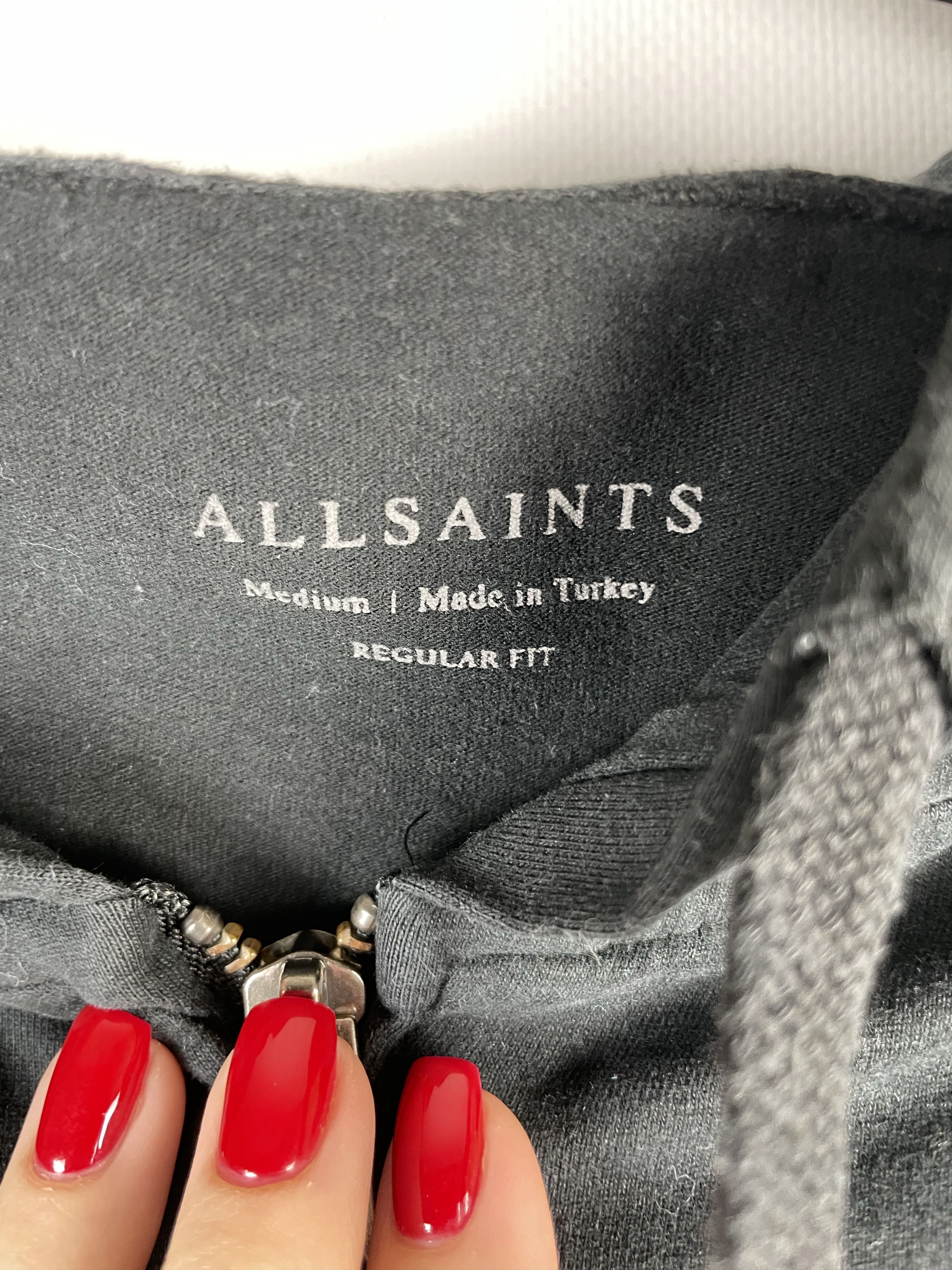 Allsaints Vintage Allsaints Zip Hoodie Size US M / EU 48-50 / 2 - 5 Thumbnail