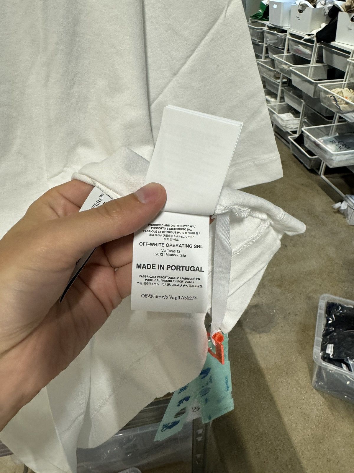 Off-White Off-white Splash Arrow T-Shirt NEW 500$ Size US XXL / EU 58 / 5 - 7 Thumbnail