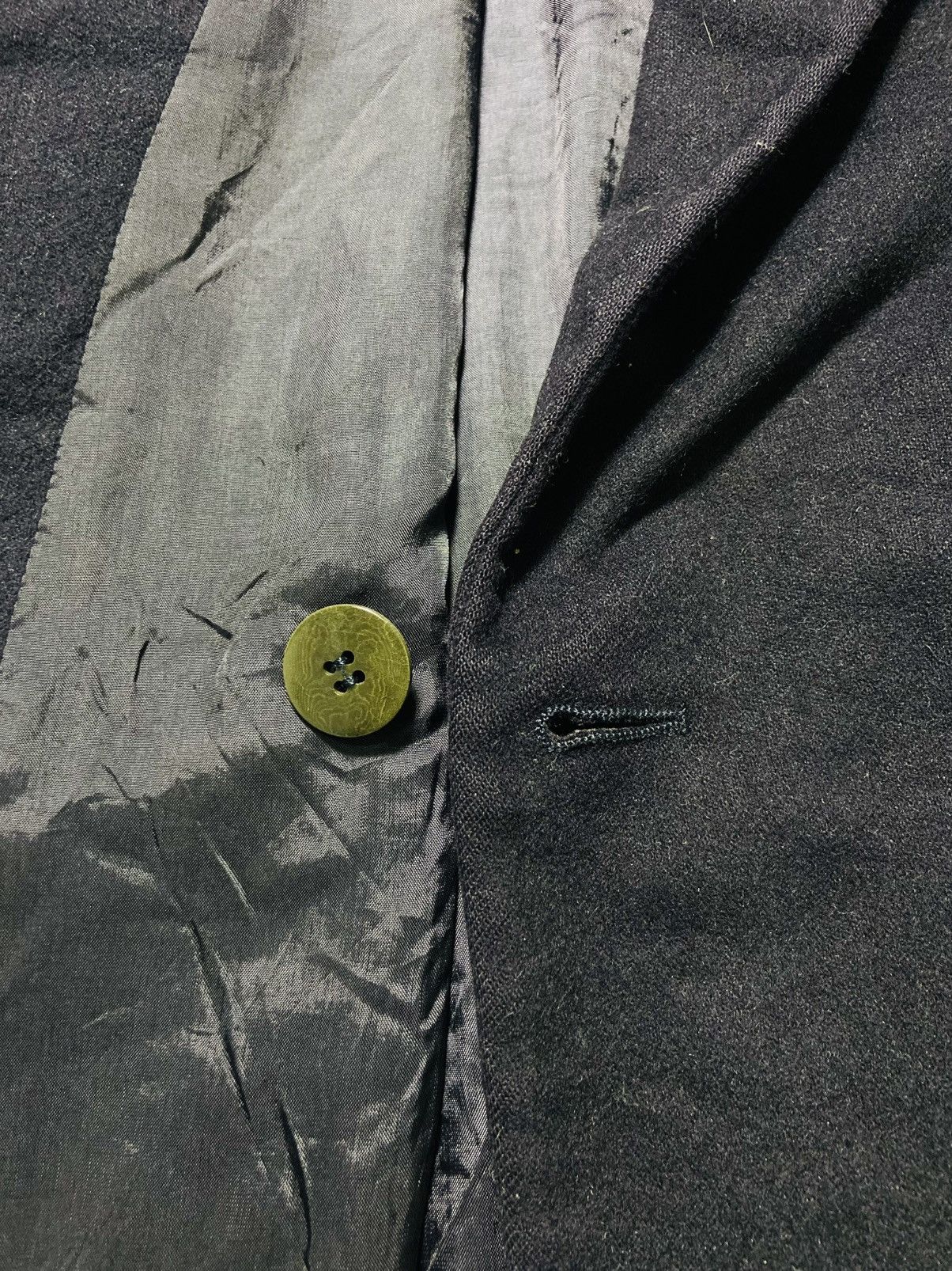 Giorgio Armani Vintage Giorgio Armani Double Breasted Wool Blend Blazer Size US L / EU 52-54 / 3 - 12 Thumbnail