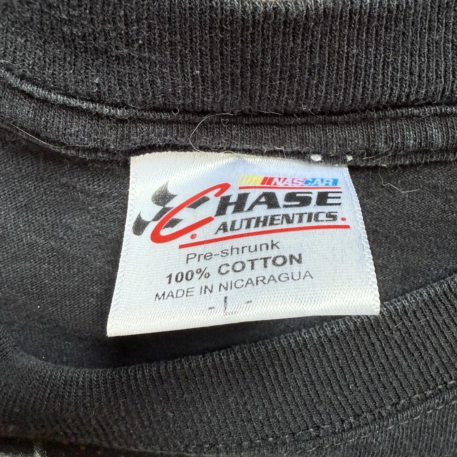 Vintage Vtg. Tony Stewart Shirt All Over Print Mens Large NASCAR 90s Size ONE SIZE - 4 Thumbnail