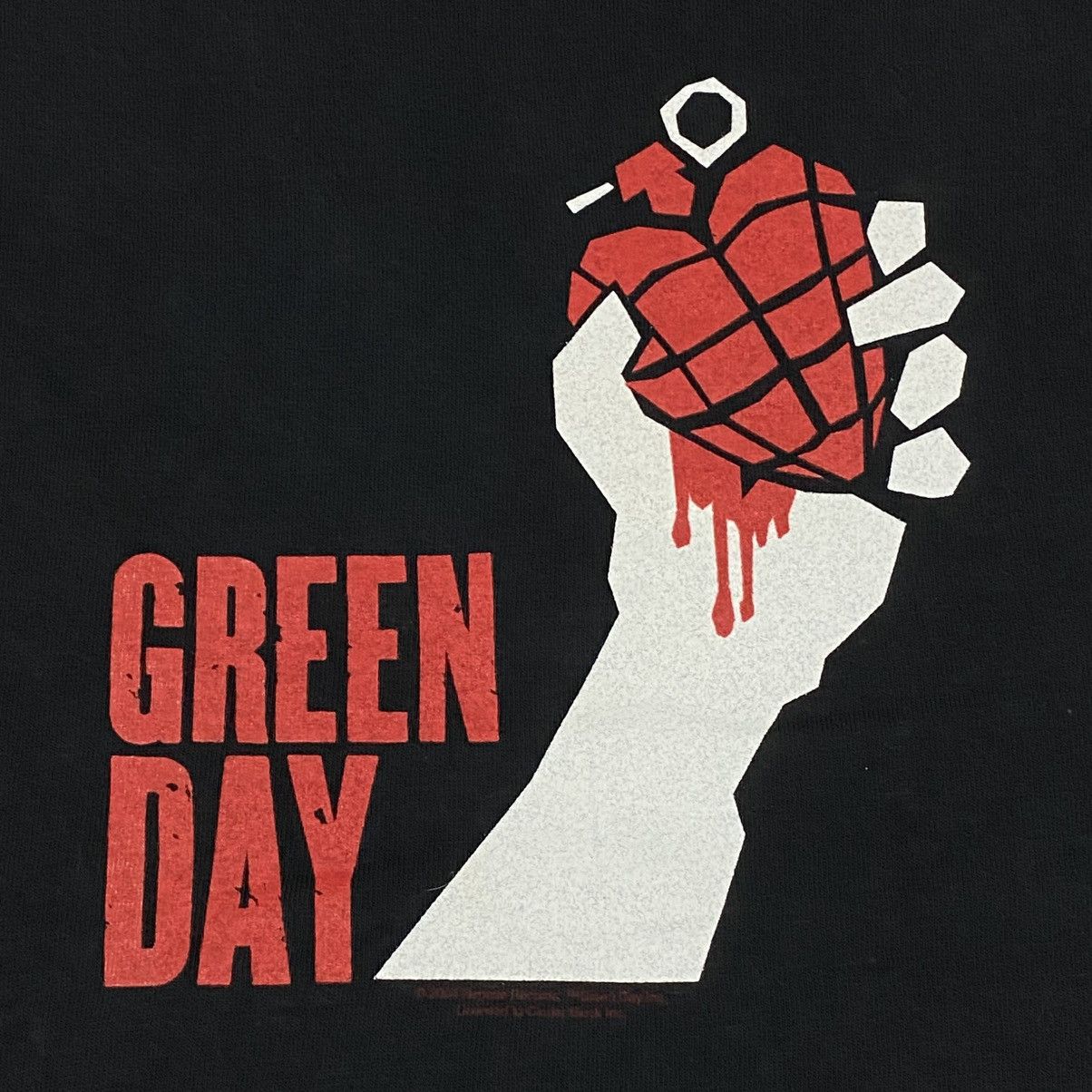 Band Tees × Fruit Of The Loom × Vintage Vintage Y2K pop punk band green day american idiot tour Size US L / EU 52-54 / 3 - 3 Thumbnail