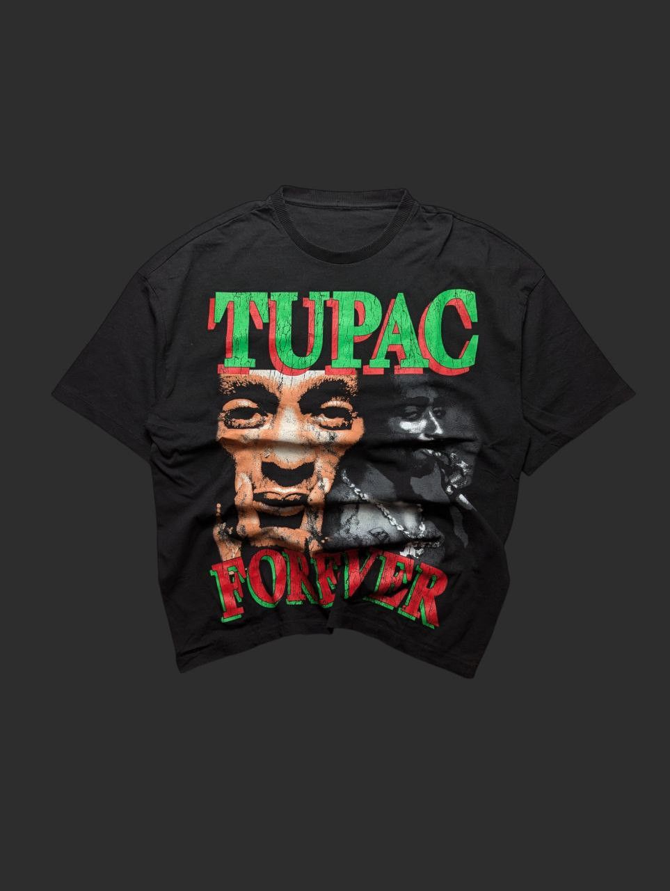 Vintage 2Pac Tupac Shakur Forever Vintage T-shirt Size US L / EU 52-54 / 3 - 1 Thumbnail