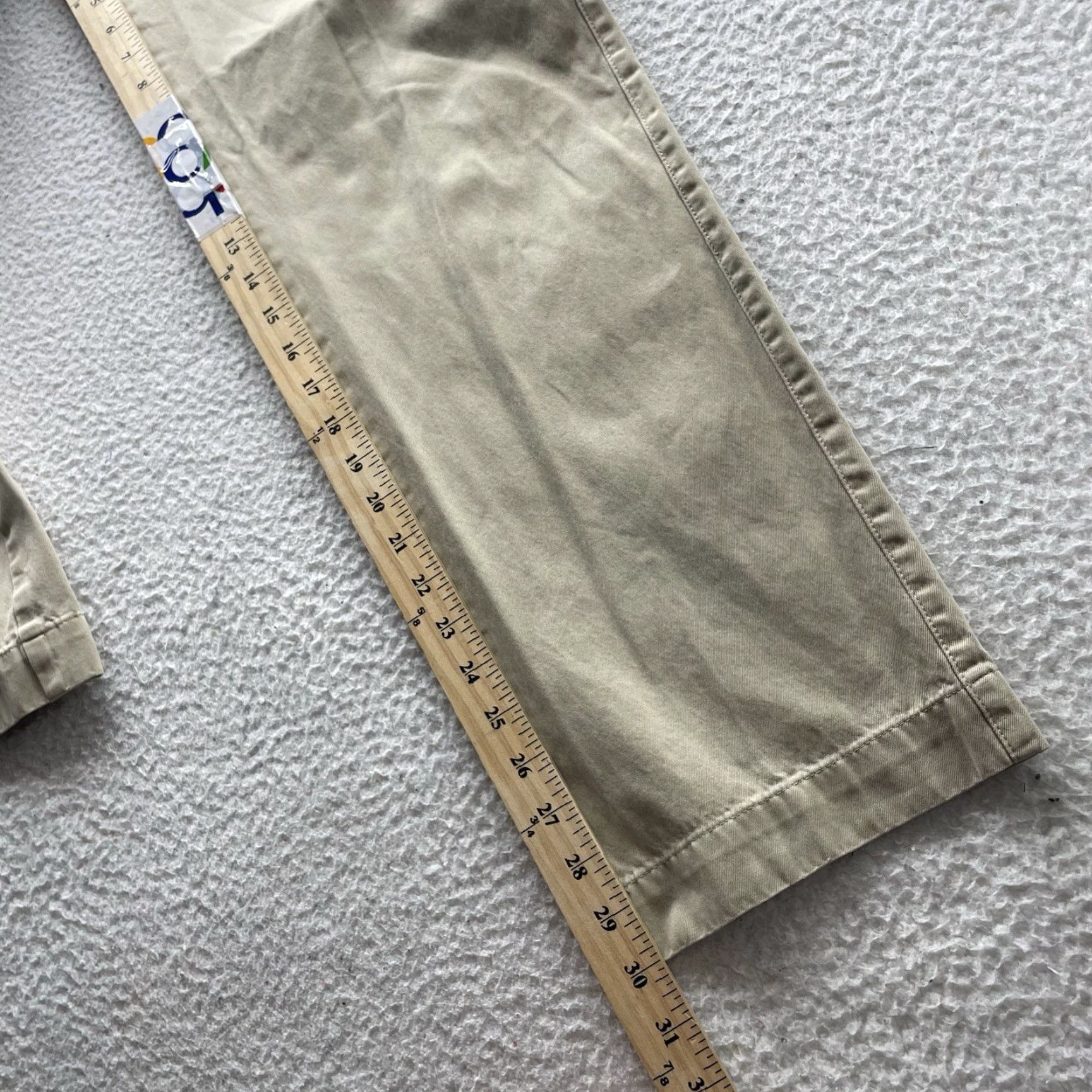 Peter Millar Peter Millar Chino Pants Mens 36x30 Beige Pima Cotton Flat Front Golf Casual Clothing Size US 36 / EU 52 - 7 Thumbnail